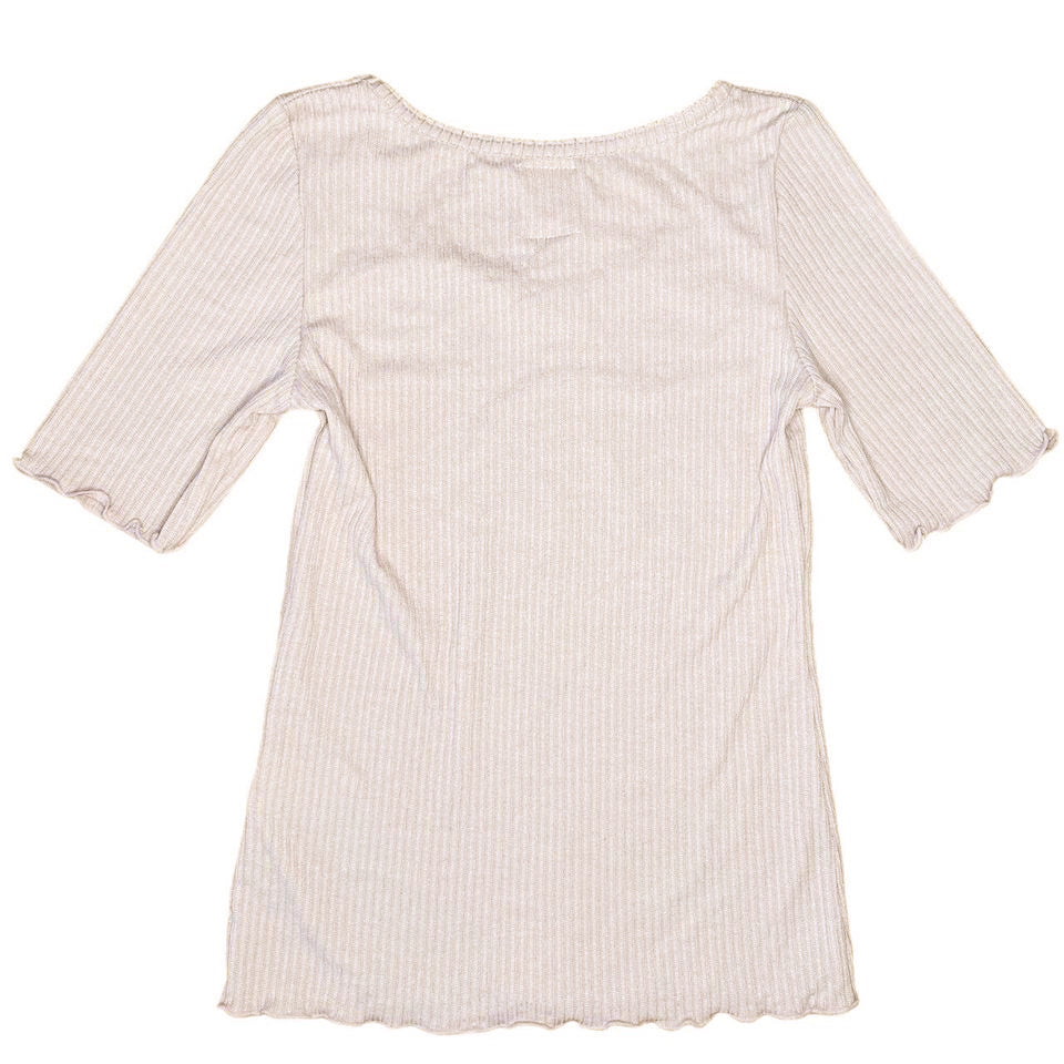 2000s Fint Deadstock Balletcore Rose Top Sz S