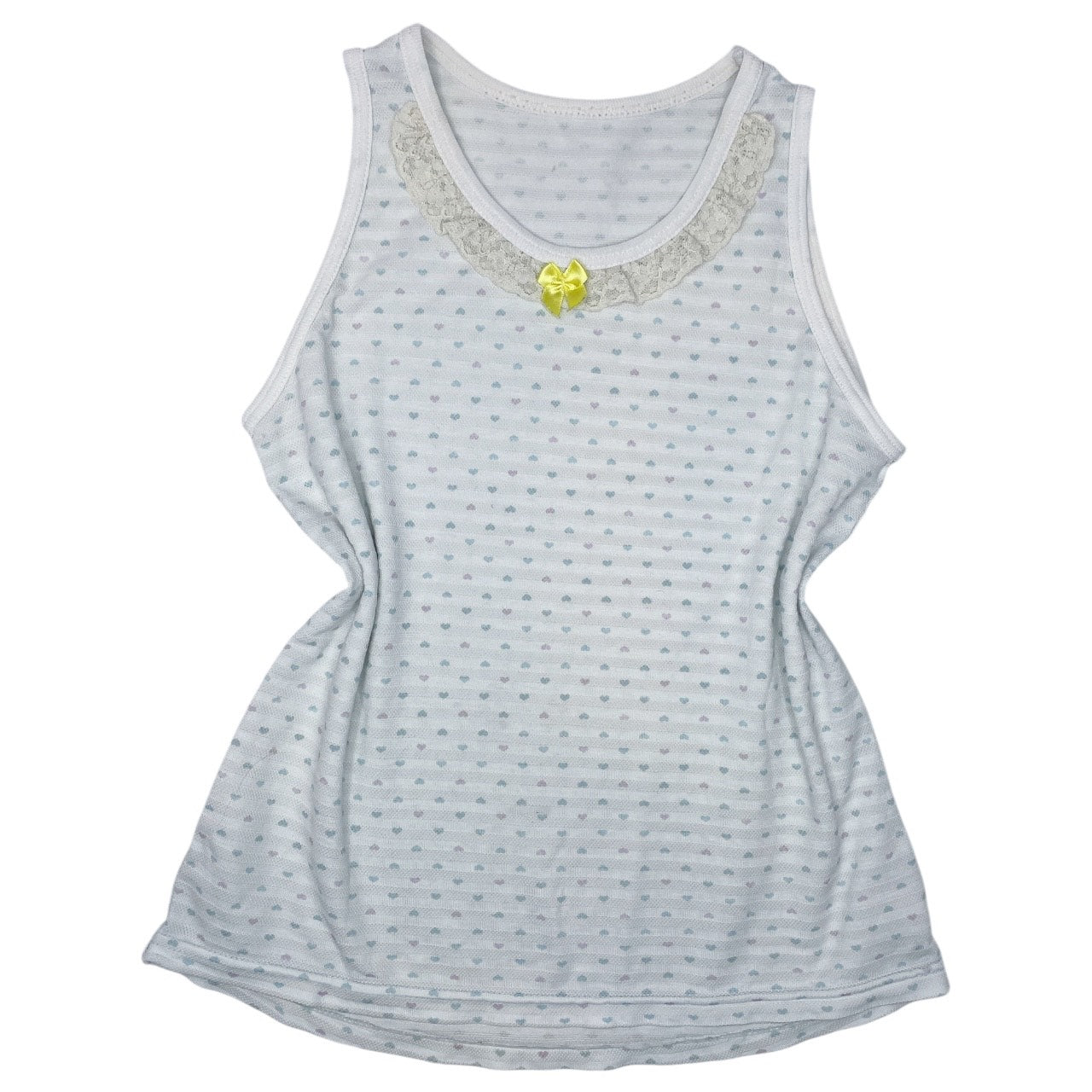 2000s Kawaii Hearts Tank Sz XS/S