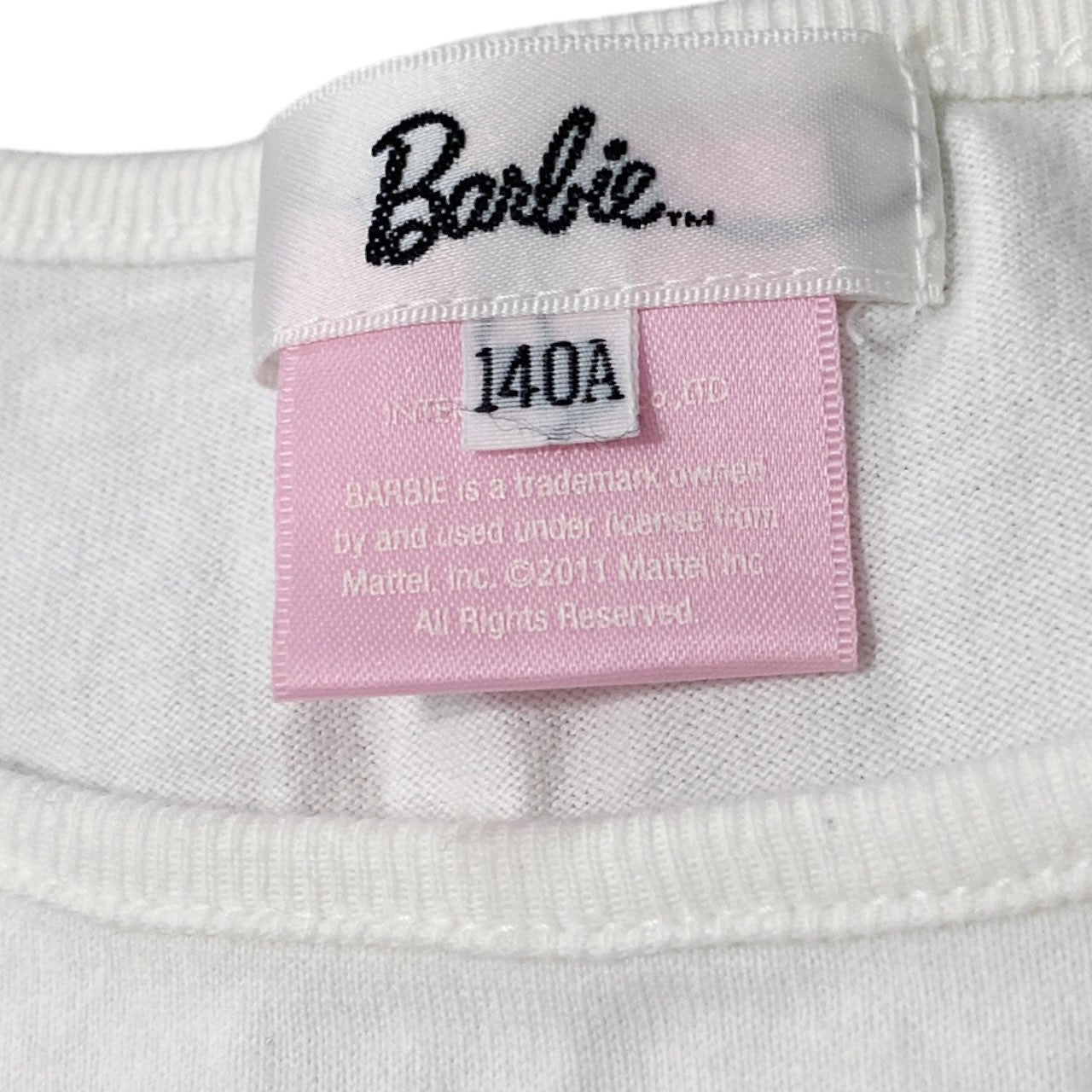 2011 Barbie Logo Bling Tee Sz S