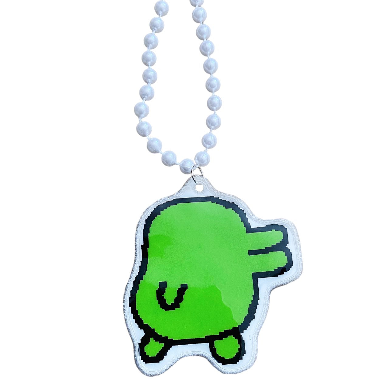 2000s Tamagotchi Character Pendant Necklace