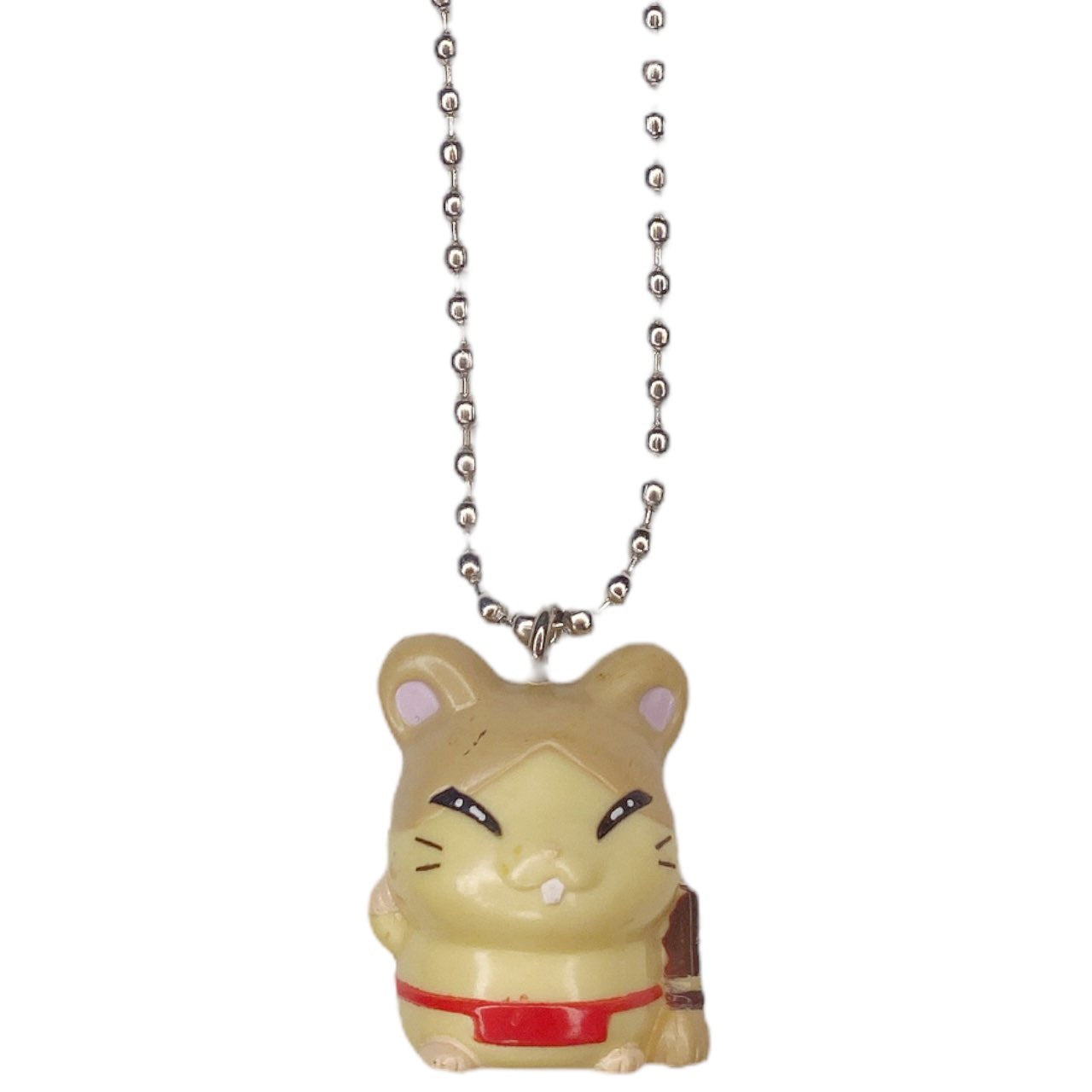 2000s Hamtaro Character Pendant Necklace