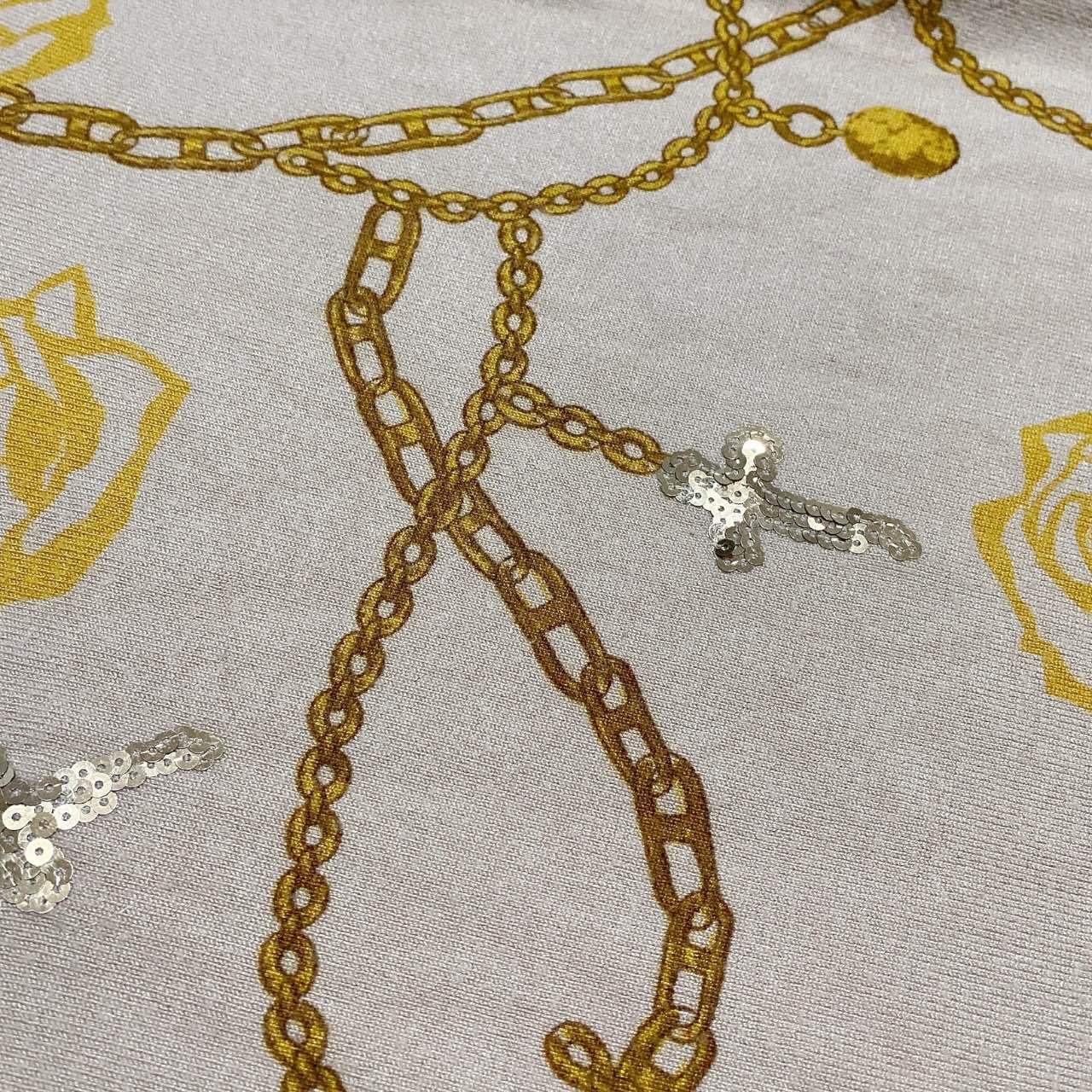 Cecil McBee Gyaru Cross and Roses Top Sz S/M