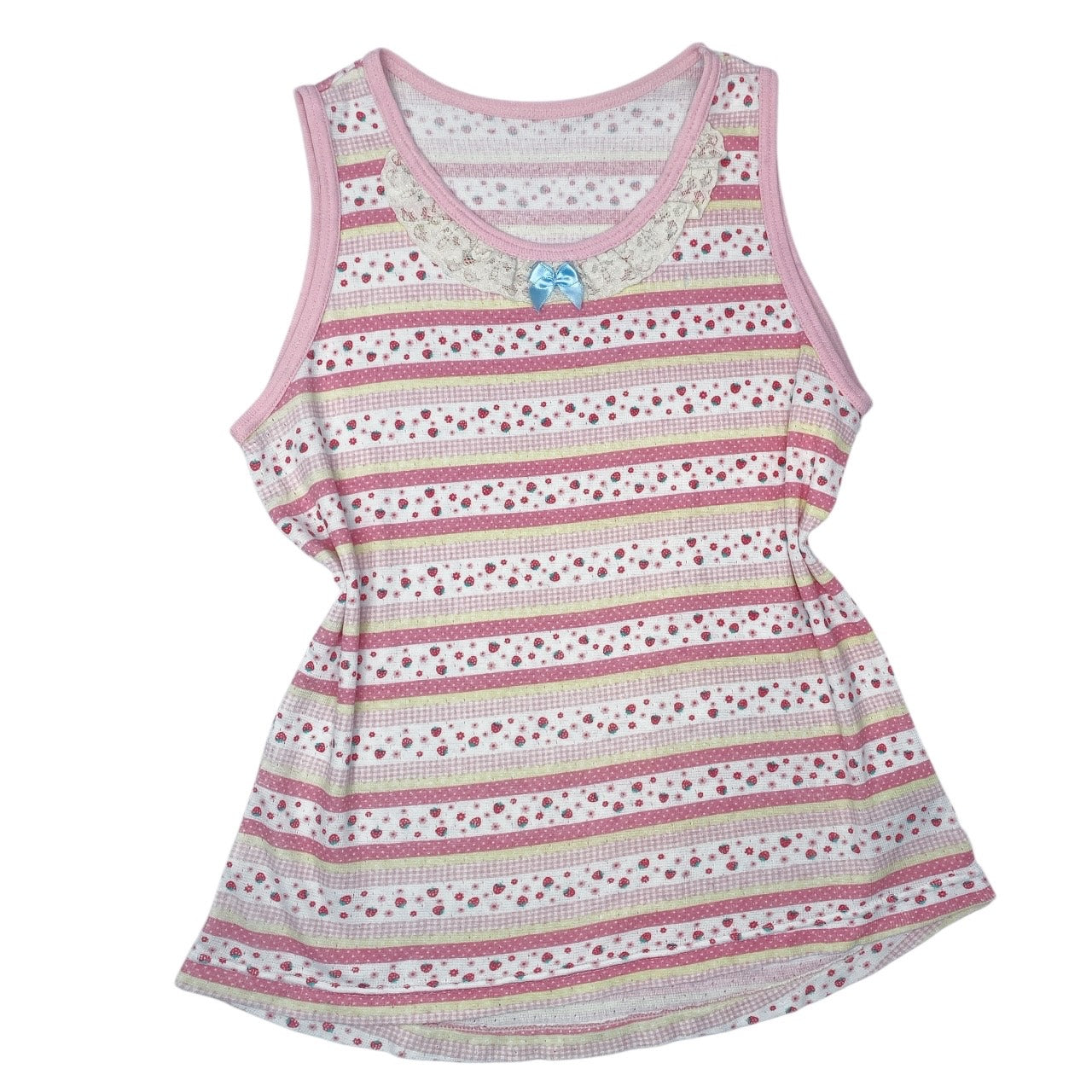 2000s Strawberry Girl Tank Top Sz S