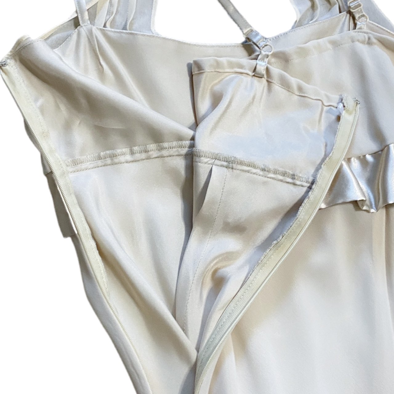 Y2K 2000s Grunge Fairy Ribbon Halter Dress Sz S