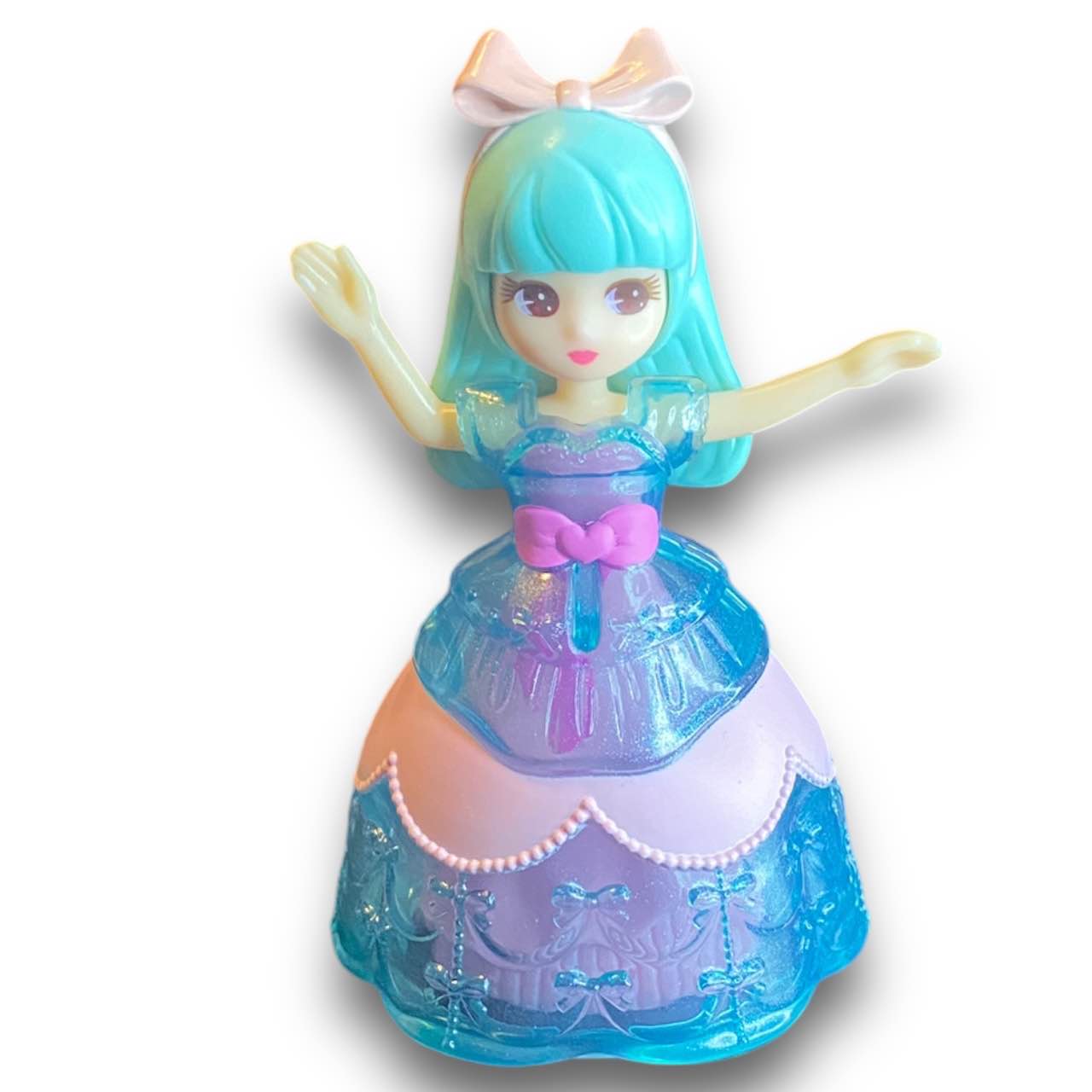 2010s Licca Doll Figure - Transparent Ballgown