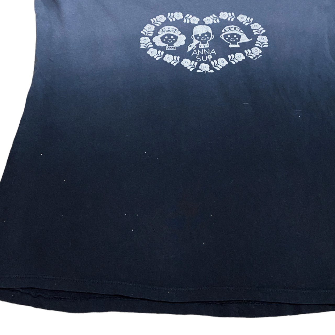 Y2K Anna Sui Heart Graphic Tshirt Sz M