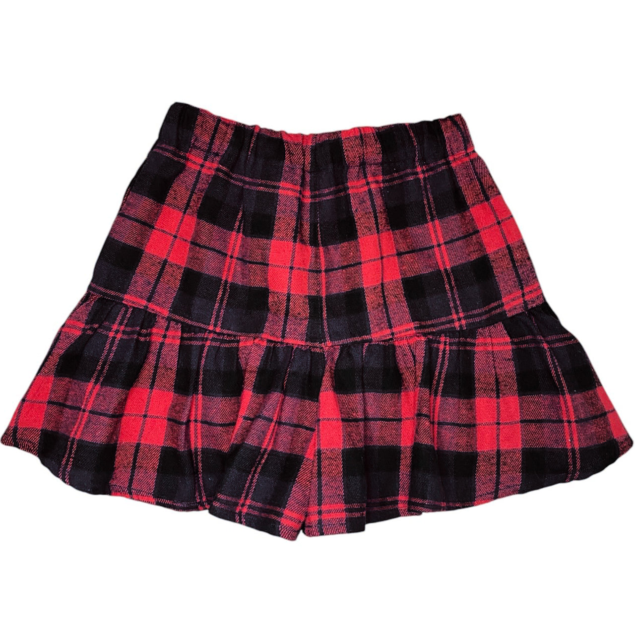 Y2K Dolly Ribbon Plaid Sukapan Style Skirt Sz XS
