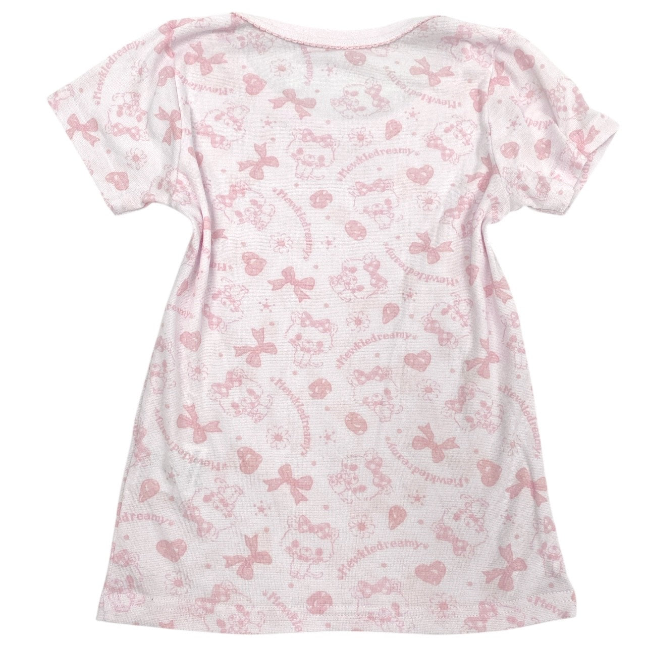 Sanrio Mewkledreamy Pink Tee Sz XS/S