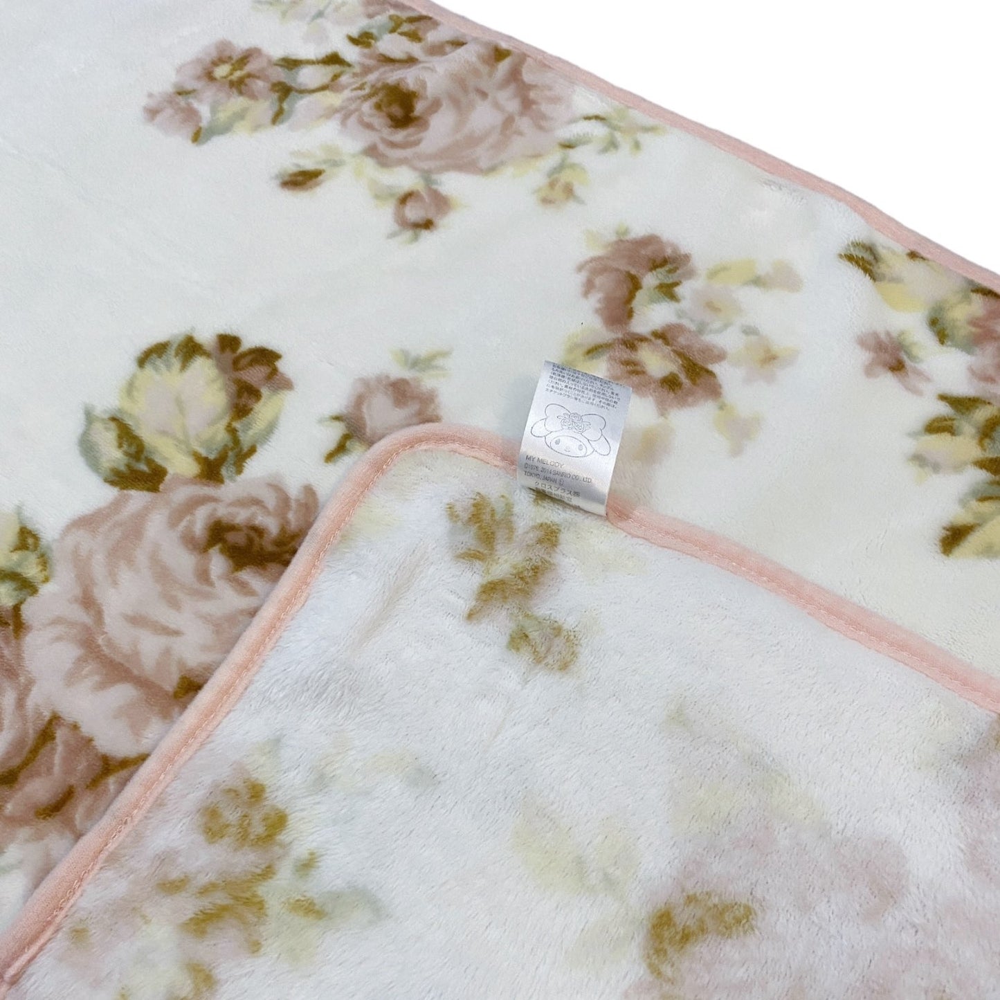2010s Lizmelo Liz Lisa x My Melody Coquette Rose Blanket Throw