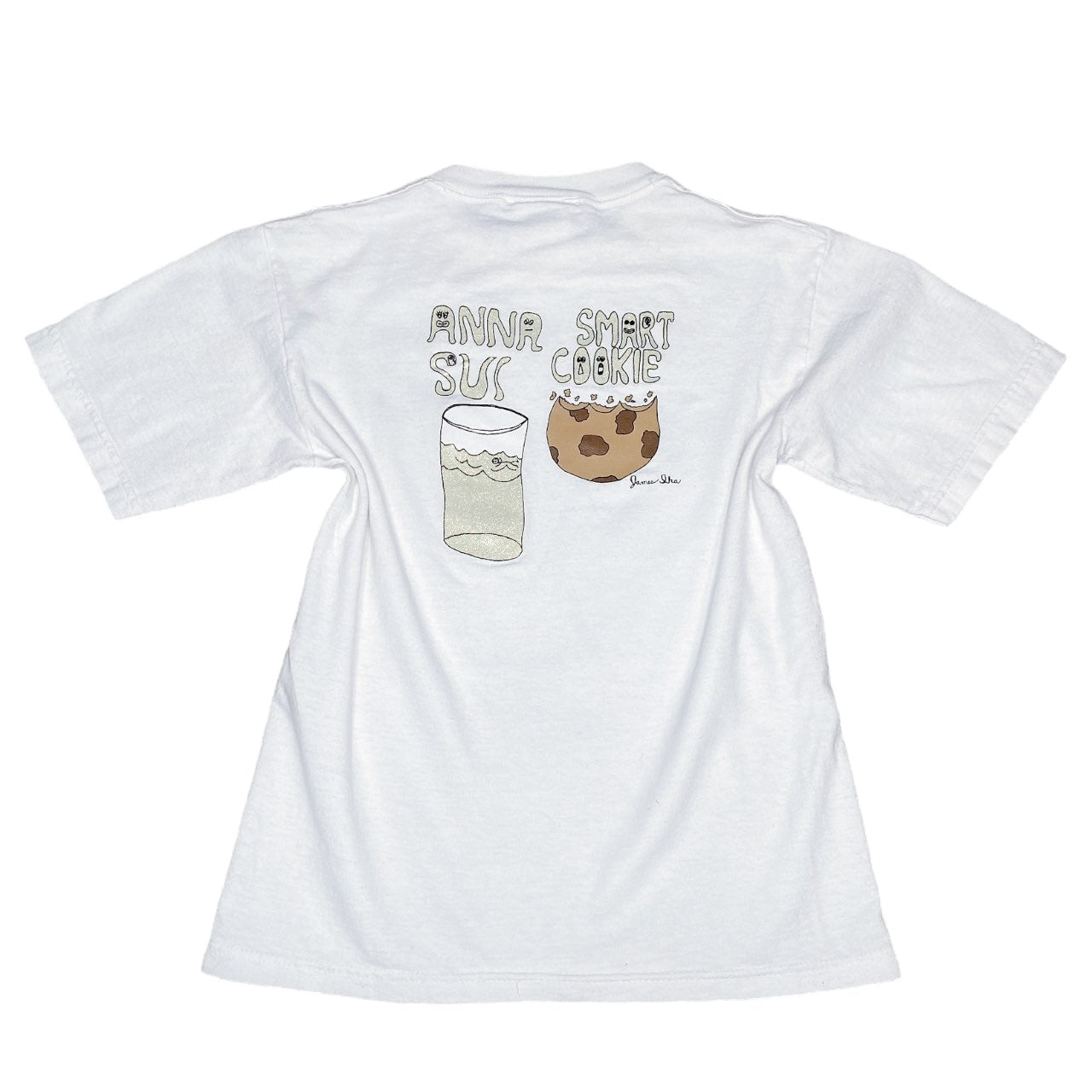 90s Anna Sui Smart Cookie Graphic Tshirt Sz XXS/XS