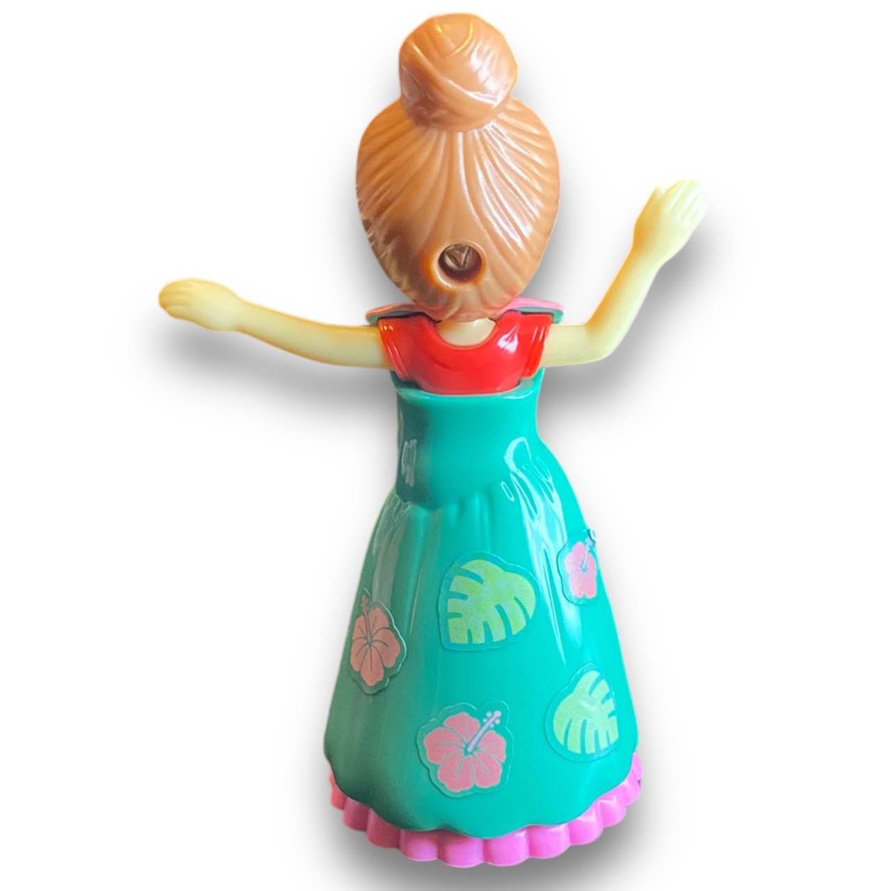 2010s Licca Doll Figure - Mint Floral Dress
