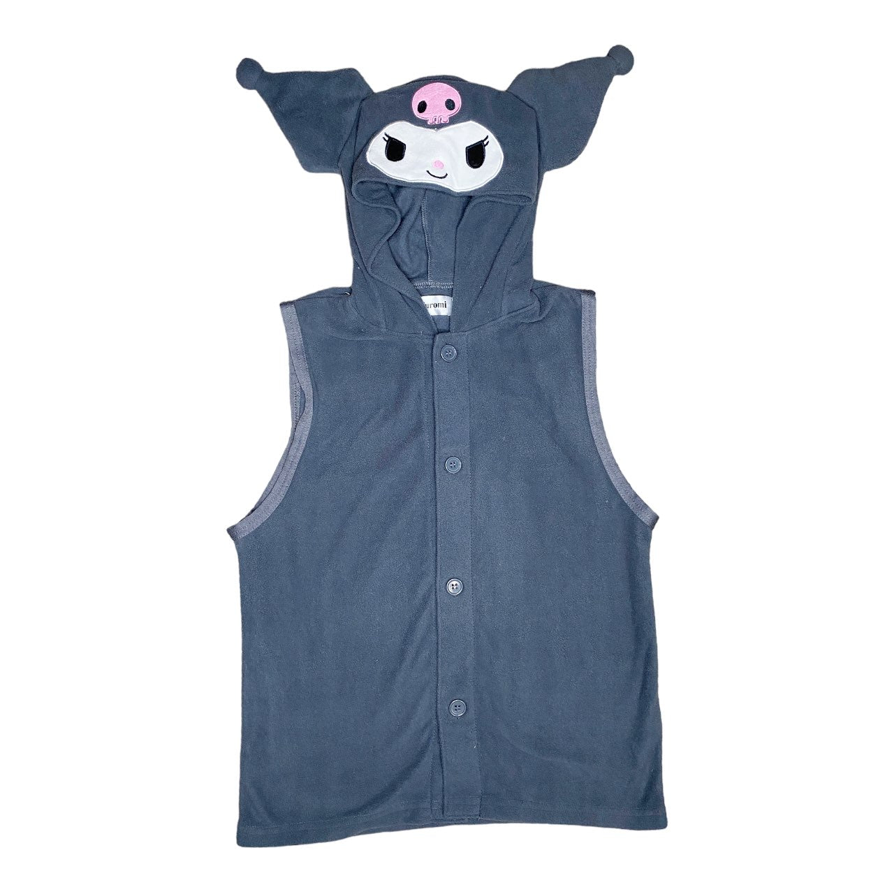 Rare Sanrio Kuromi Fluffy Vest Sz S