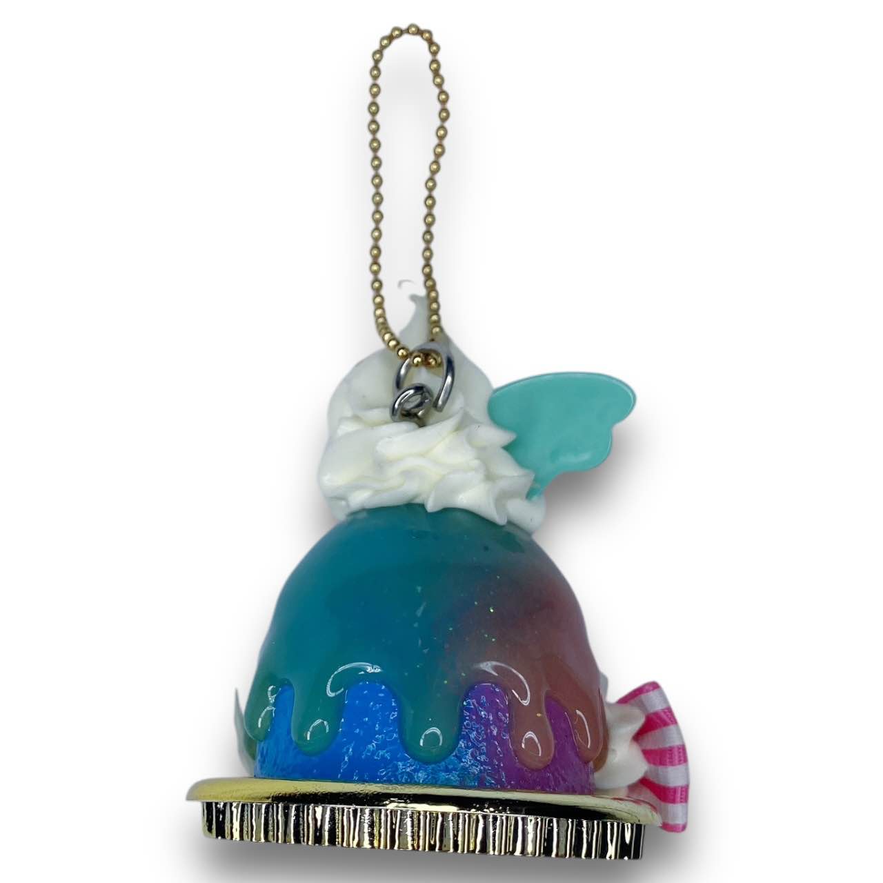 2000s Decoden Sweets Keychain - Star Galaxy Ice Cream