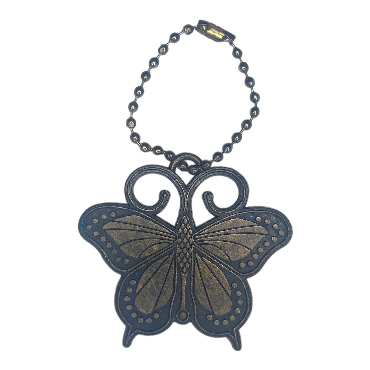 Y2K Anna Sui Metal Butterfly Keychain