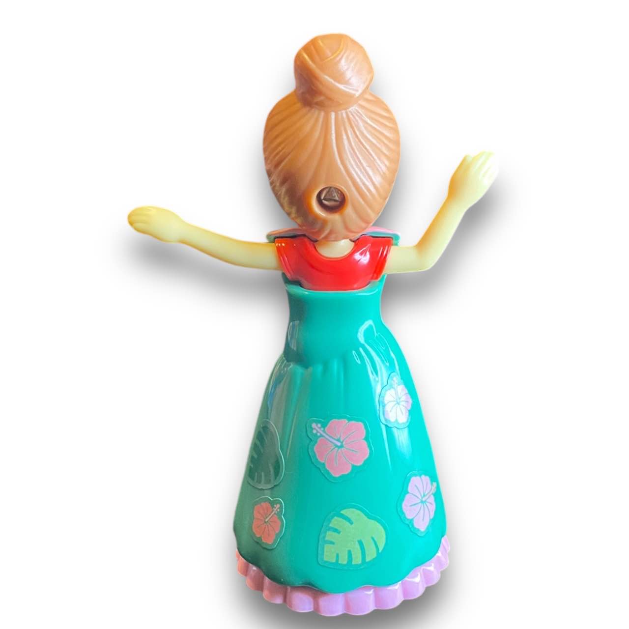 2010s Licca Doll Figure - Mint Floral Dress