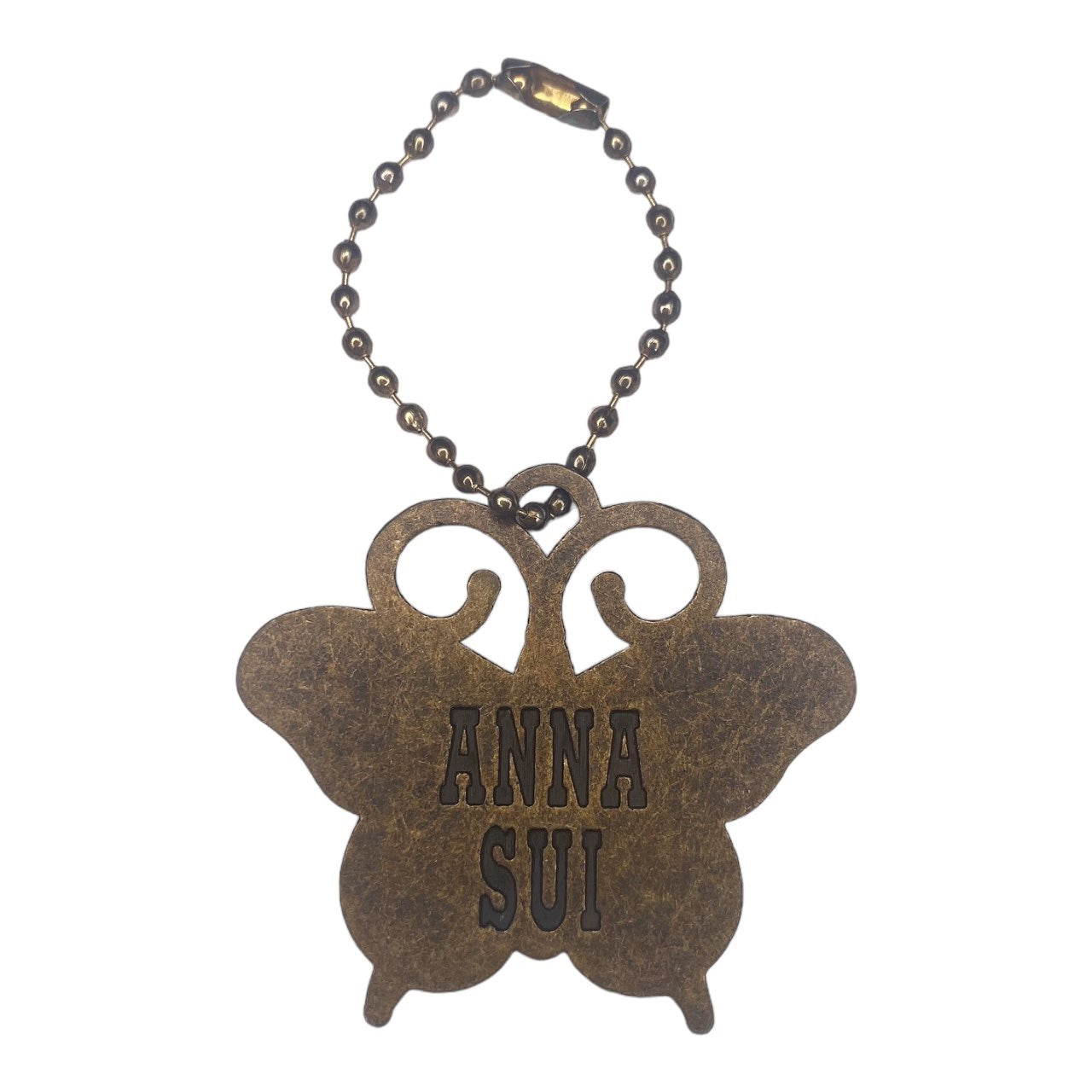 Y2K Anna Sui Metal Butterfly Keychain