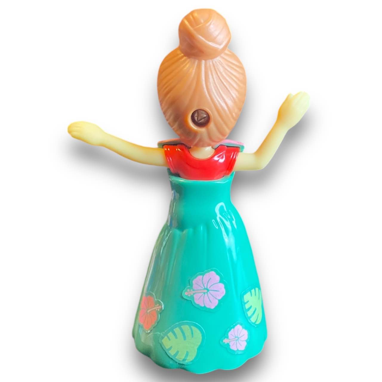 2010s Licca Doll Figure - Mint Floral Dress