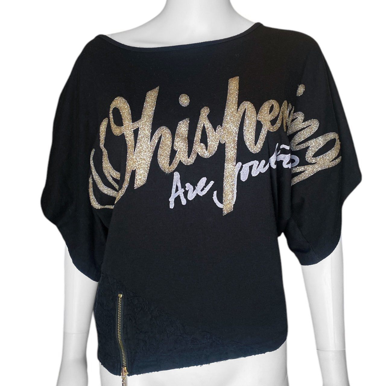 Y2K Cecil McBee Gyaru Off Shoulder Top Sz M