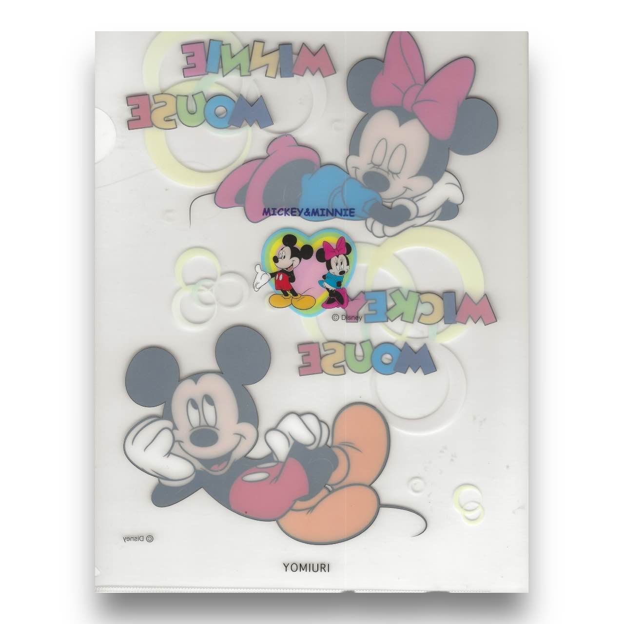 Y2K Disney Characters File Folder