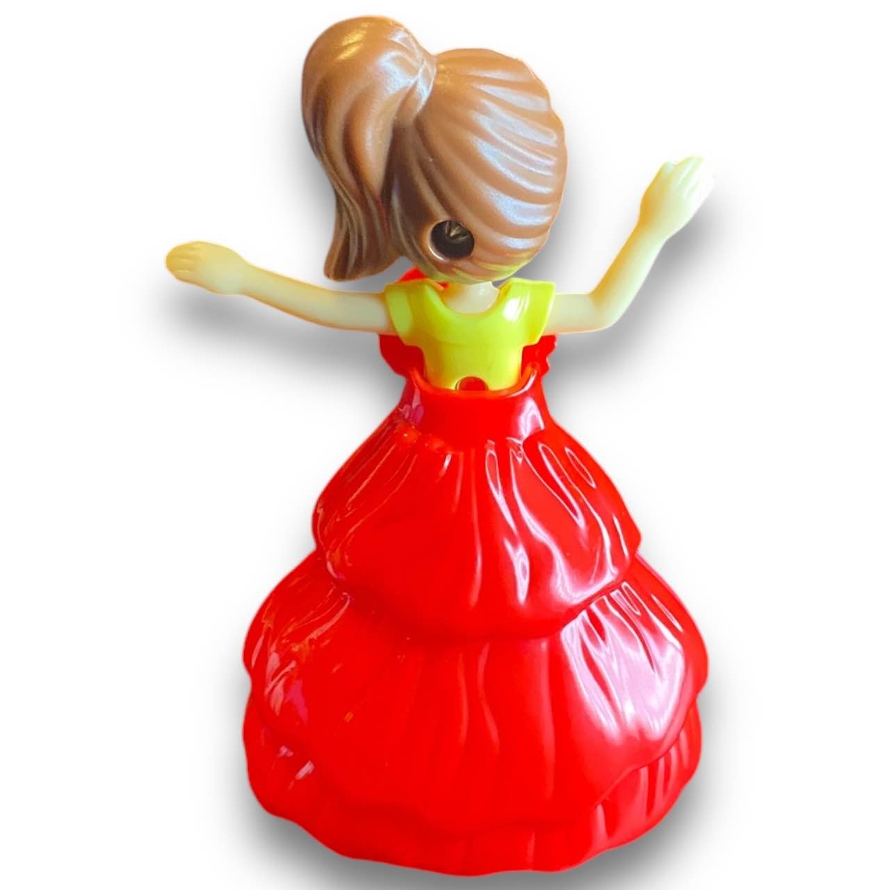 2010s Licca Doll Figure - Red Ballgown