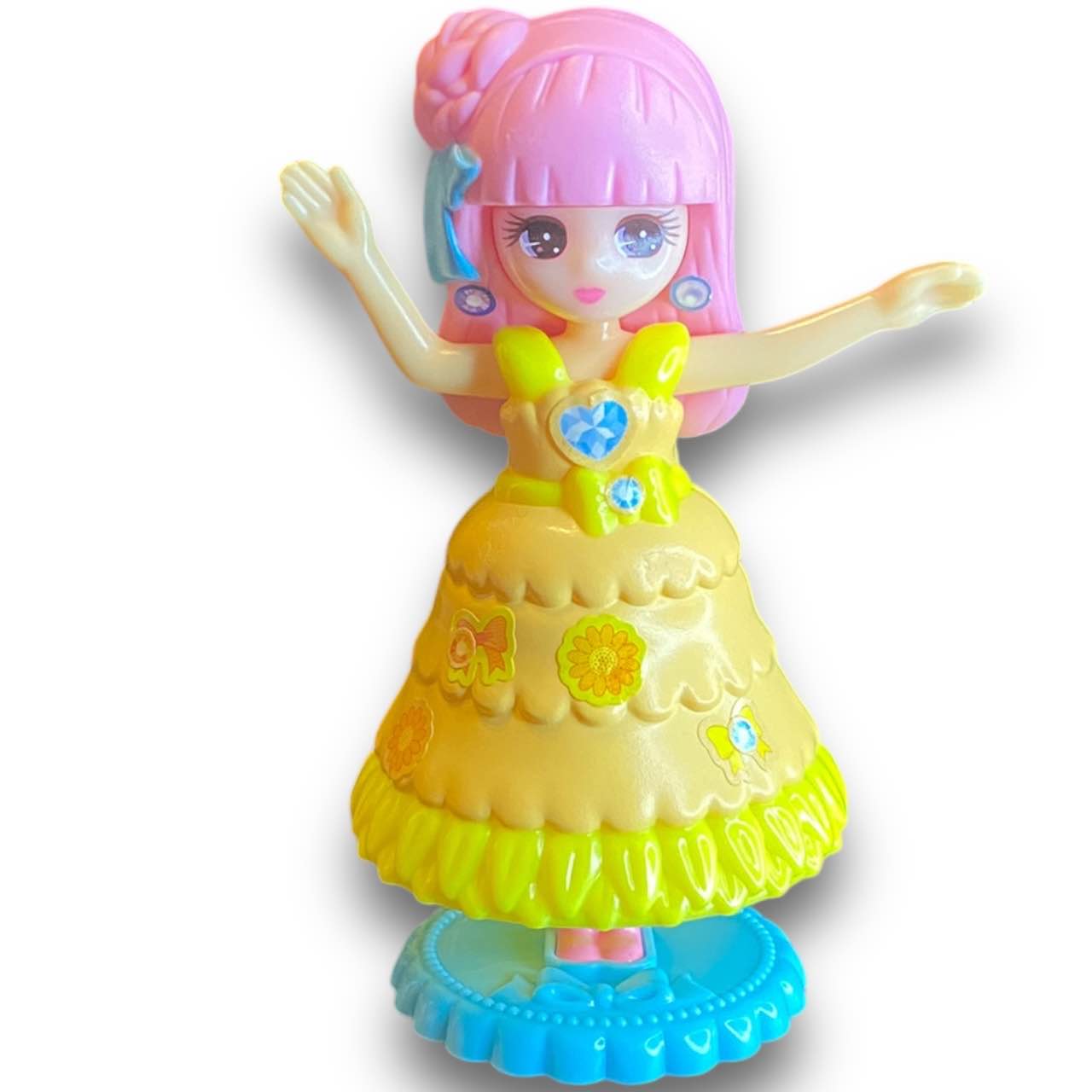 2010s Licca Doll Figure - Yellow Dress