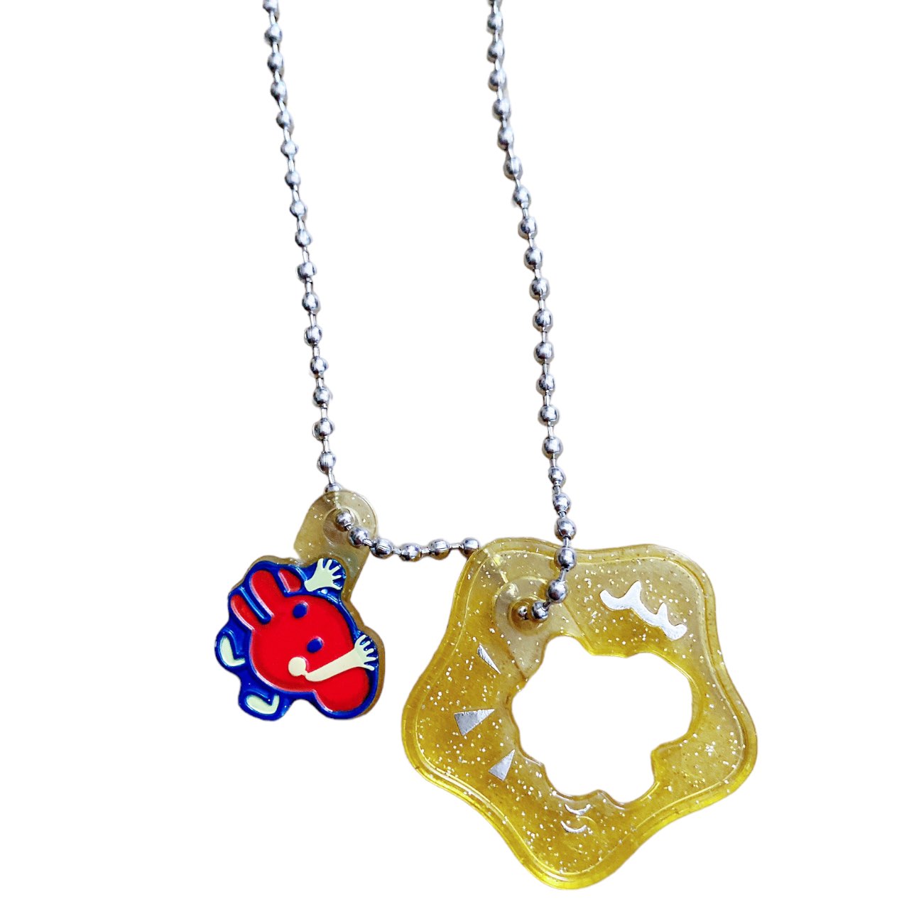 2004 Tamagotchi Character Pendant Necklace
