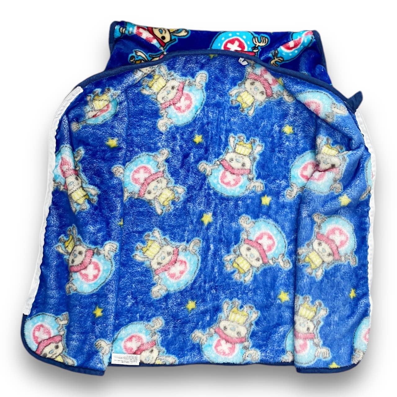Y2K One Piece Chopper Fluffy Vest Sz M