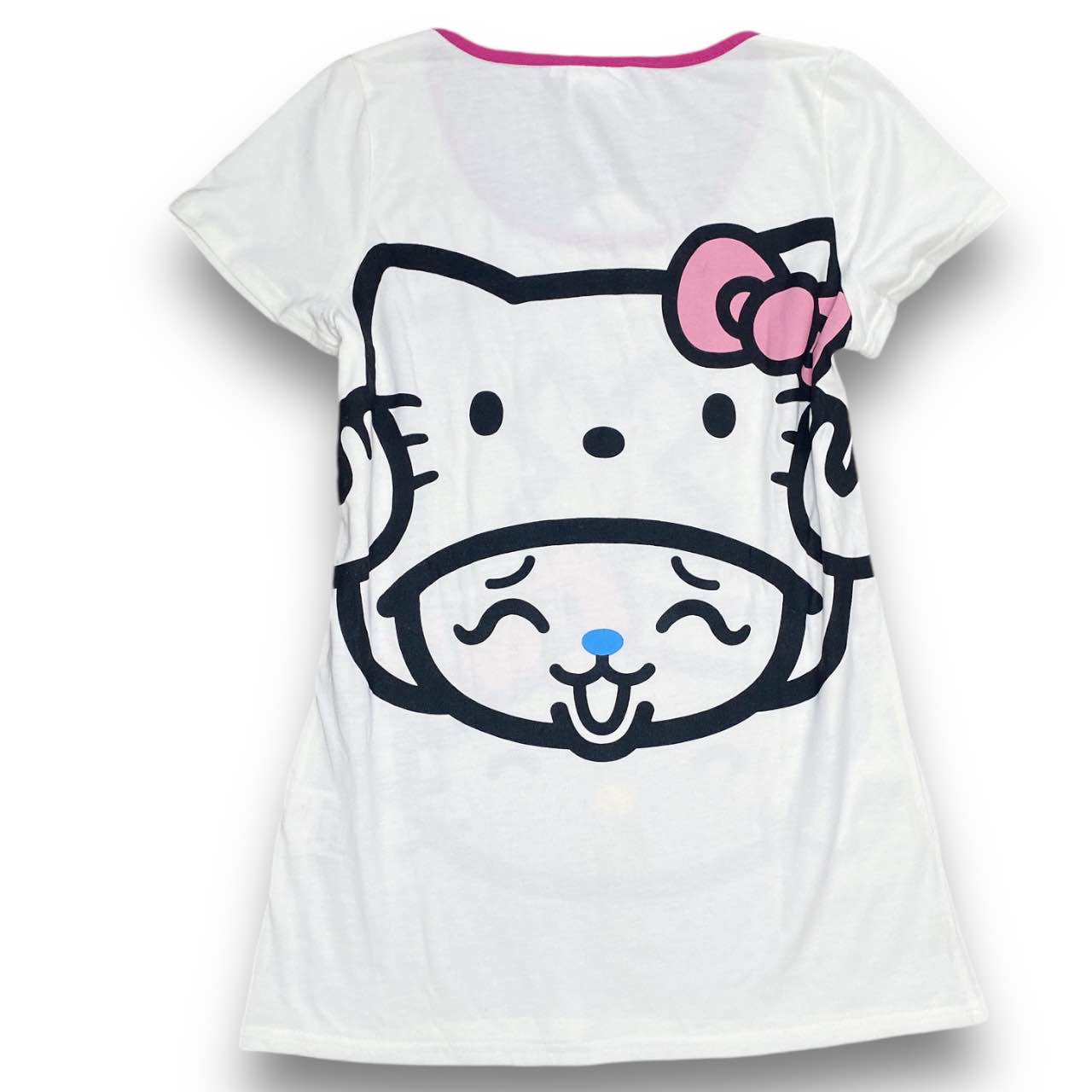 2010s Deadstock Grail One Piece x Hello Kitty Long Tee Sz M