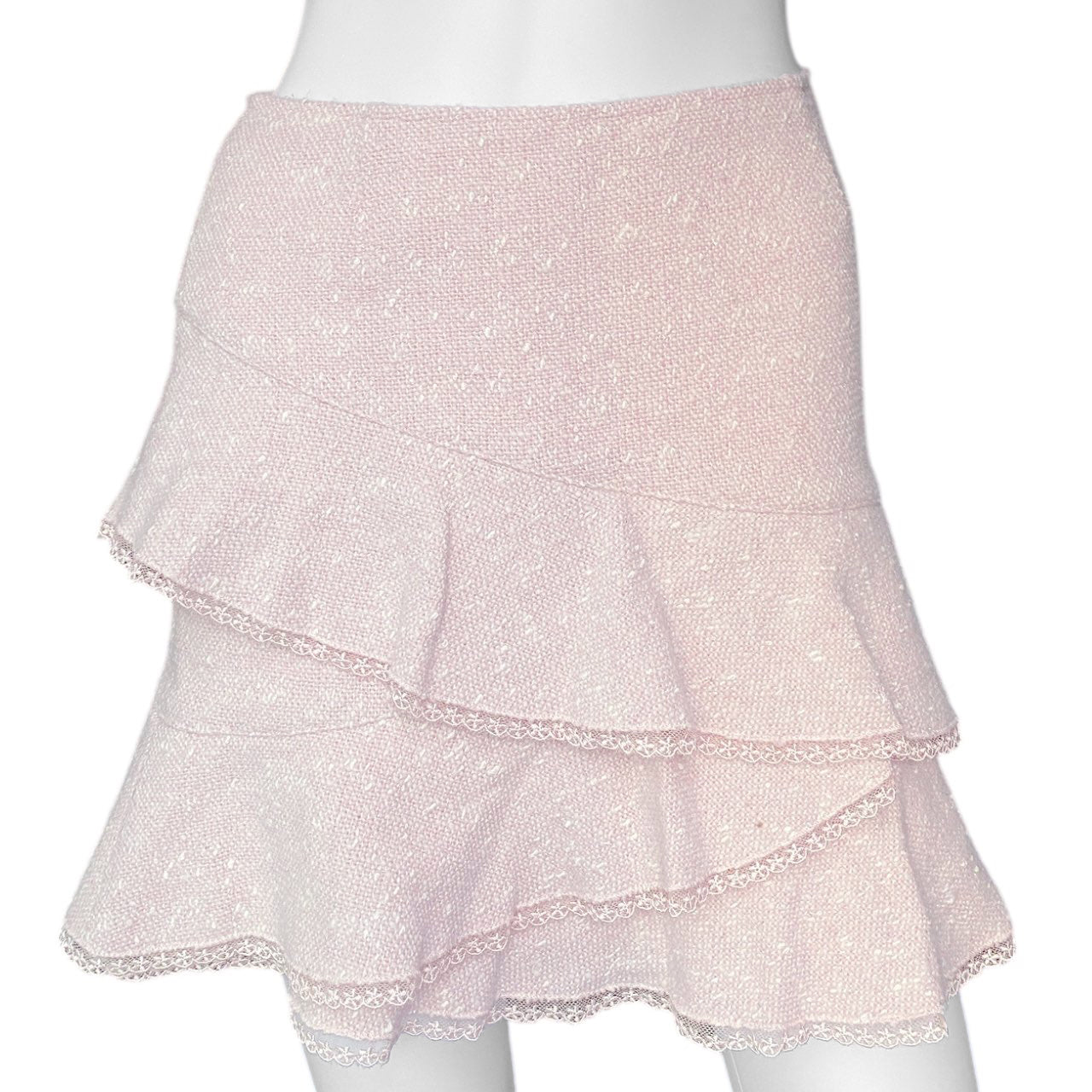 Y2K Barbie Coquette Pink Layered Skirt Sz XS/S