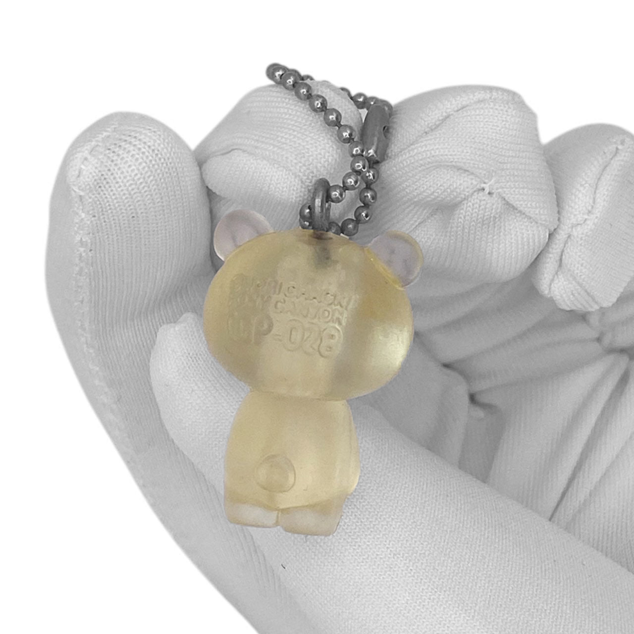 Y2K Gloomy Bear Character Charm Keychain - Transparent Chibi