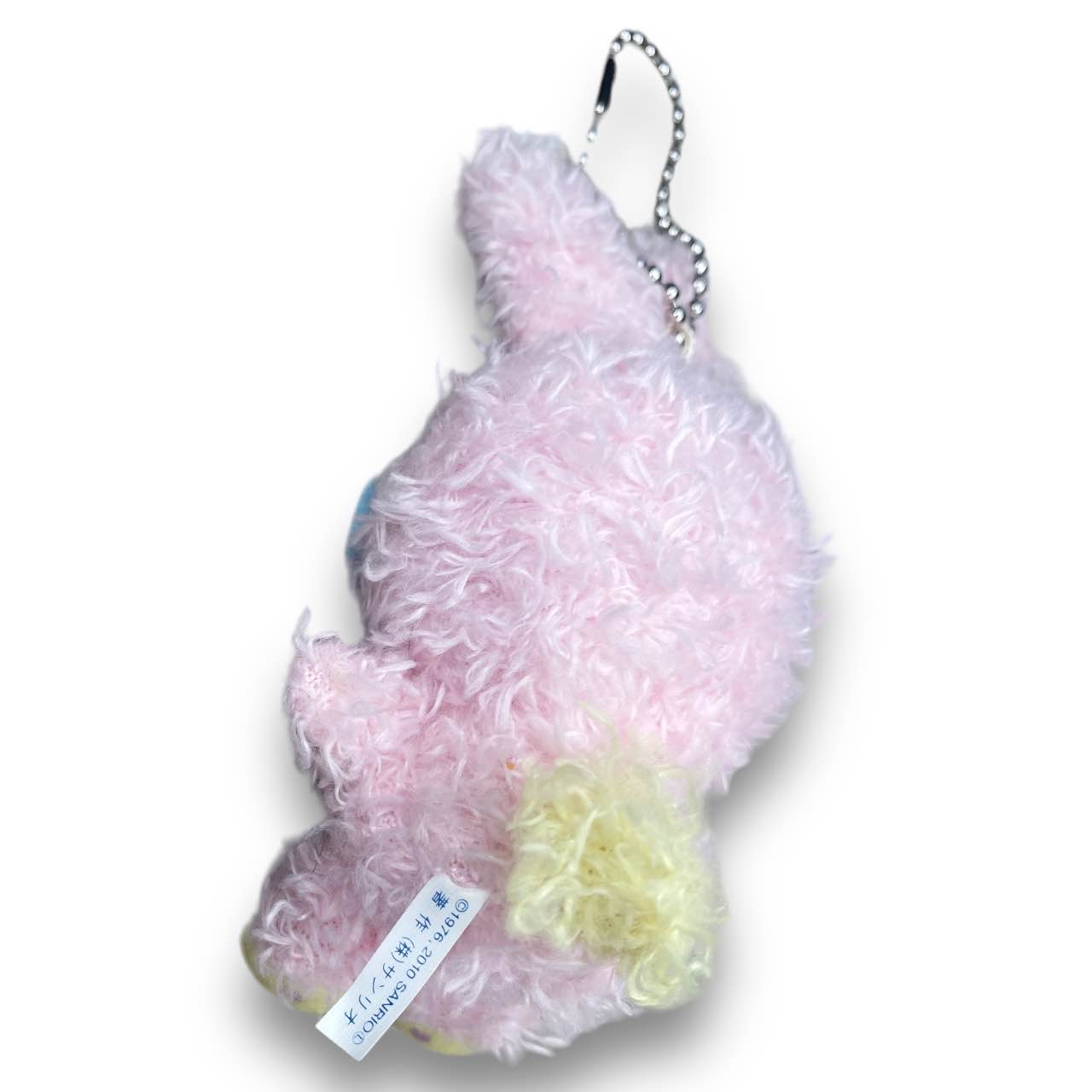 Sanrio Hello Kitty Fluffy Baby Bunny Plush Keychain
