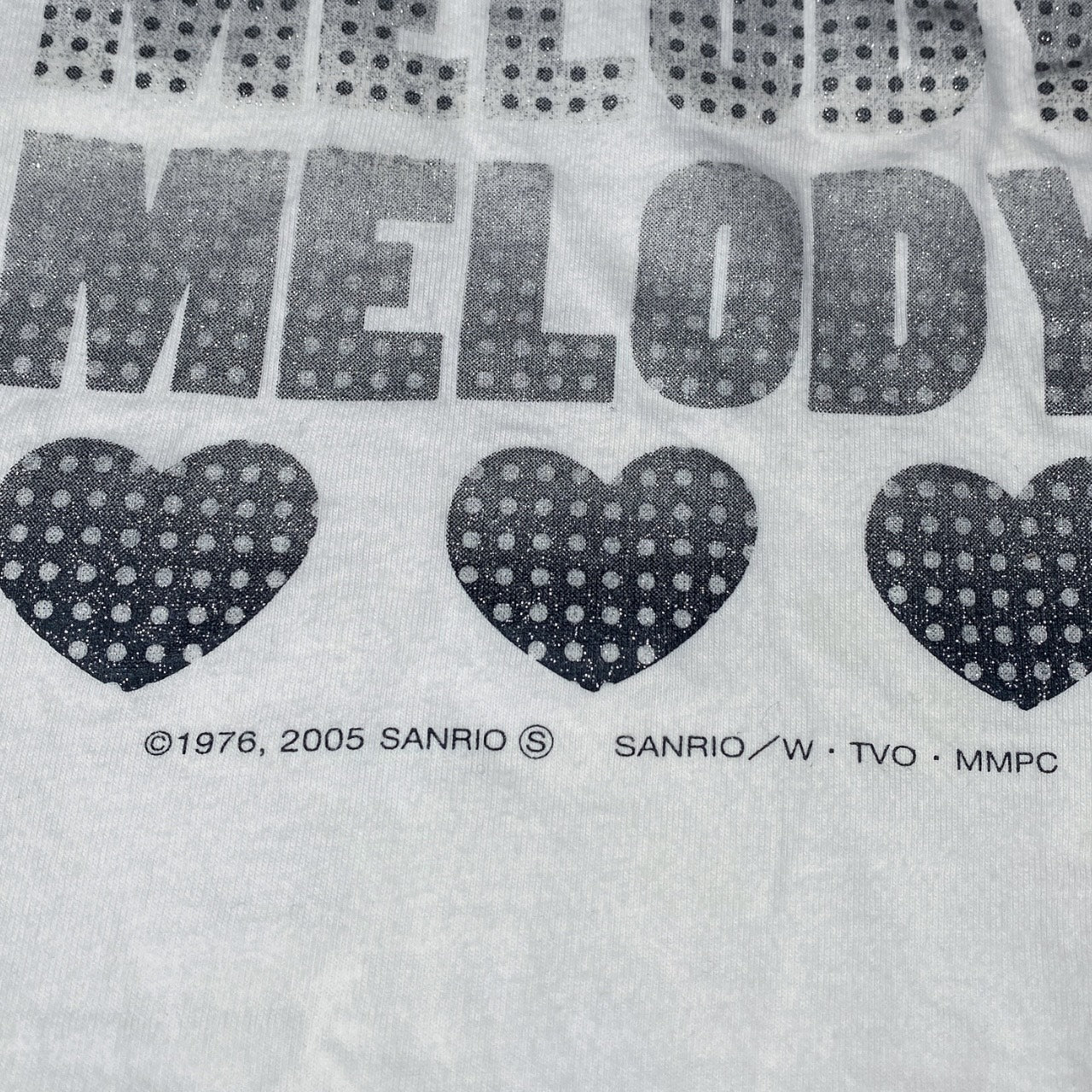2007 Sanrio Kuromi My Melody Tee Sz XXS/XS