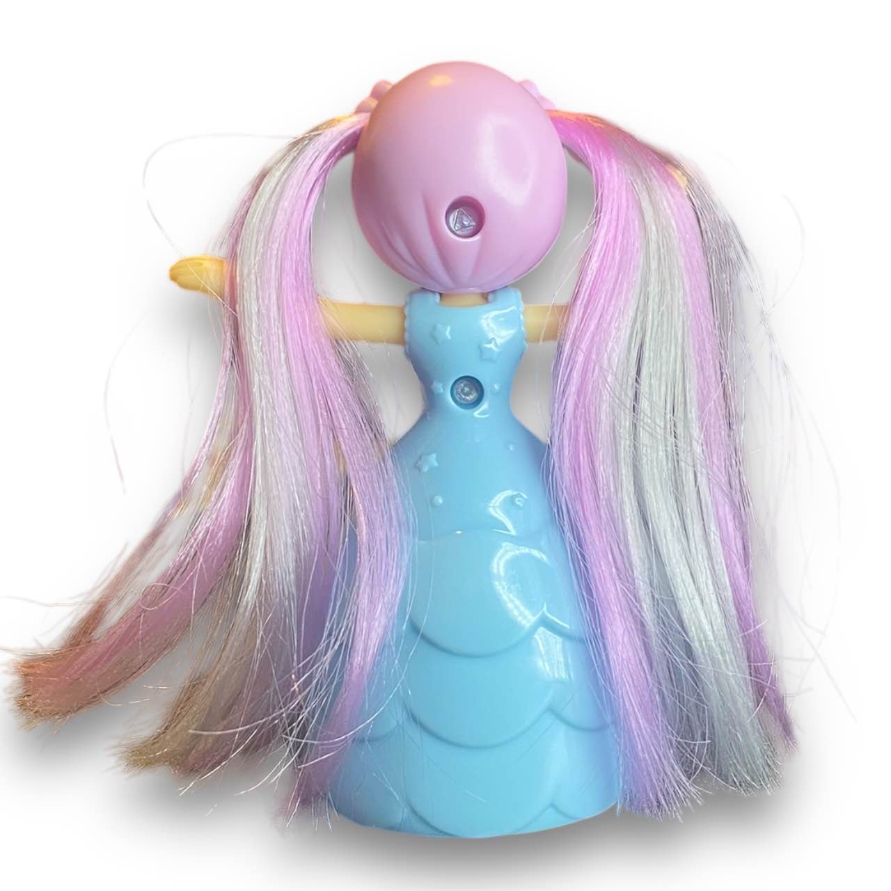 2010s Licca Doll Figure - Pastel Ballgown With Hair