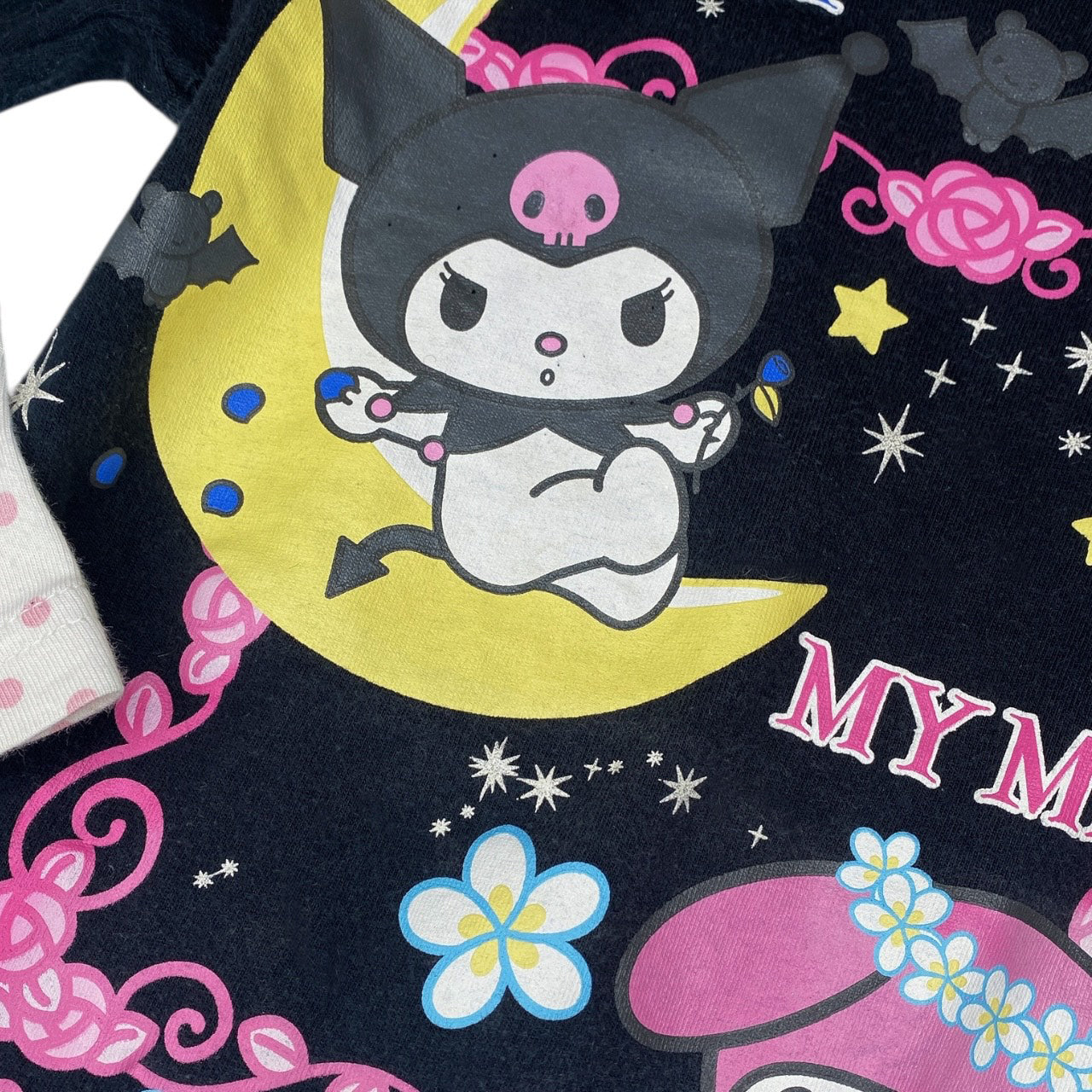 2007 Sanrio Kuromi My Melody Tee Sz XXS/XS