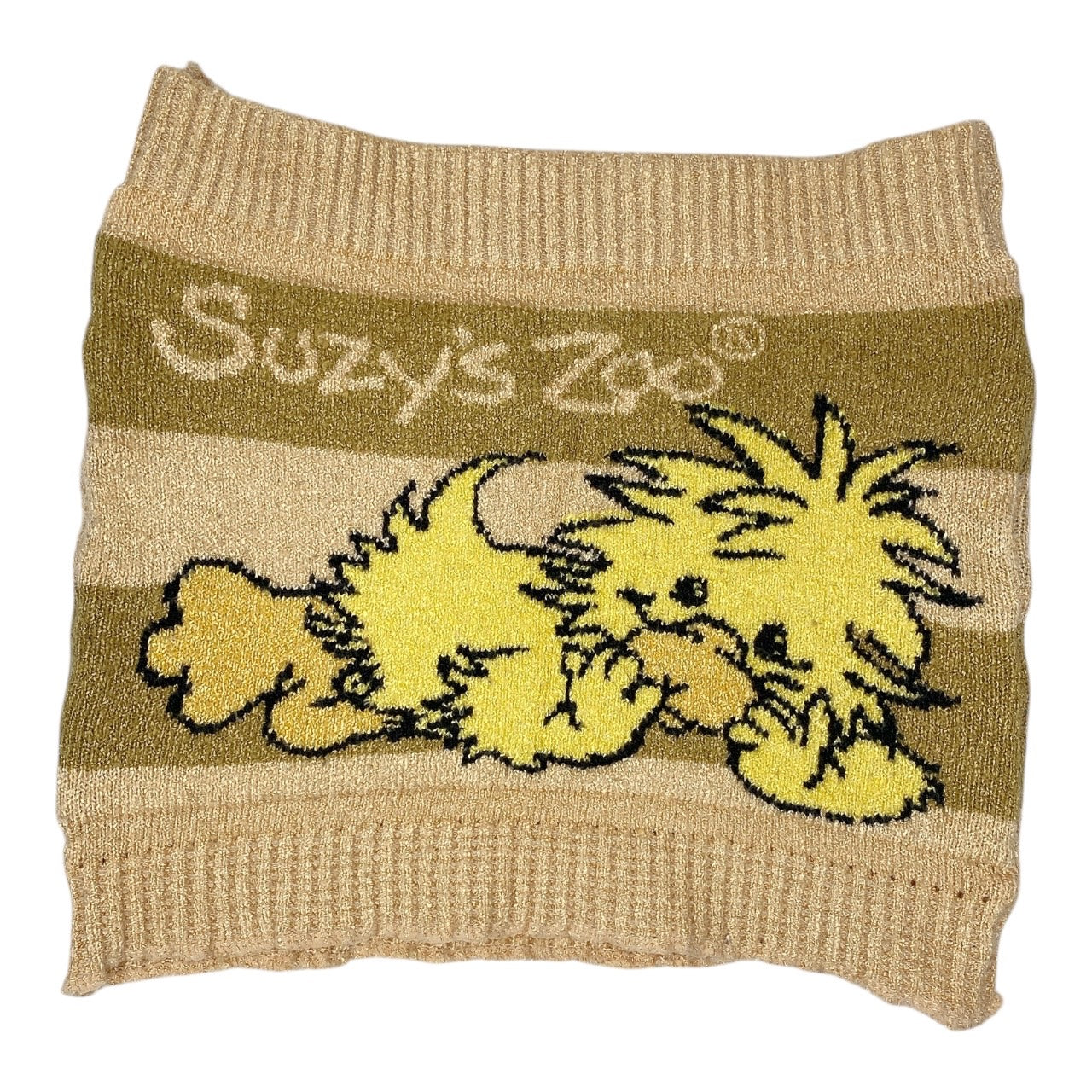 2010 Suzy's Zoo Bear Fluffy Tube Top Sz S