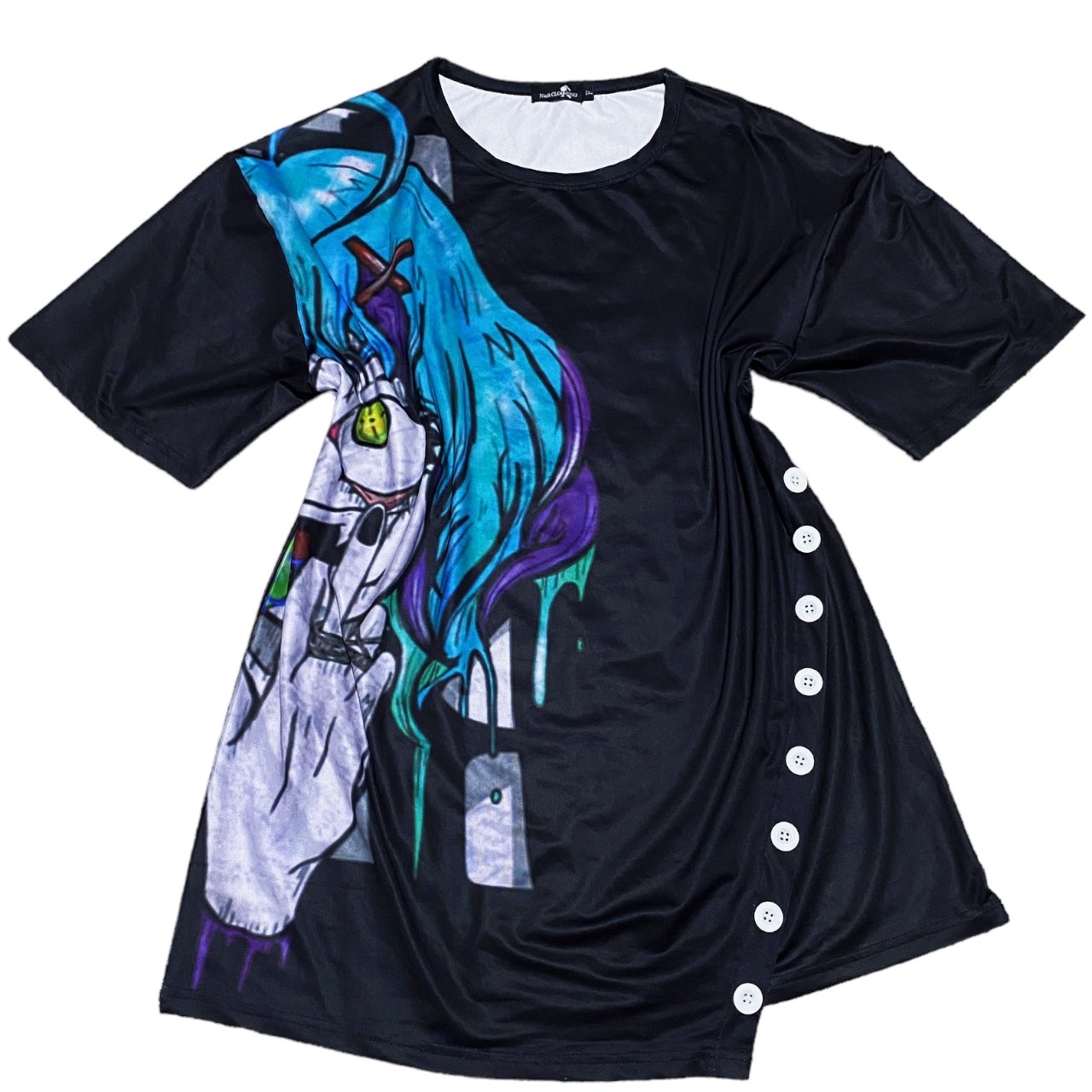 Japan Brand Long Sleeve Nier Anime Girl Emo Shirt Sz M/L hotsell