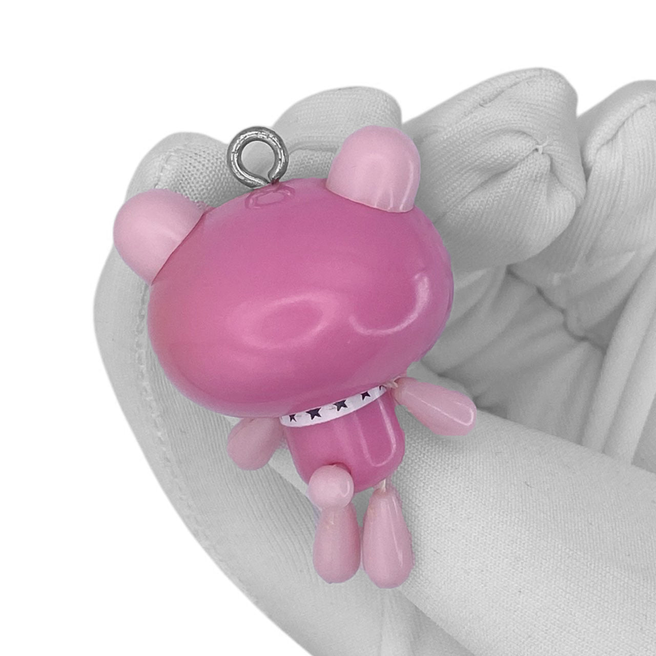 Y2K Gloomy Bear Character Charm Charm - Pink Heart