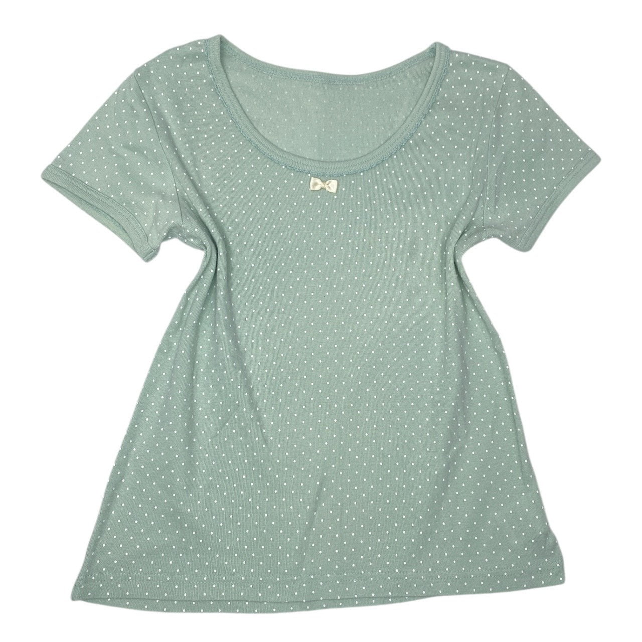 2000s Mint Kawaii Dots Tee Sz XS/S