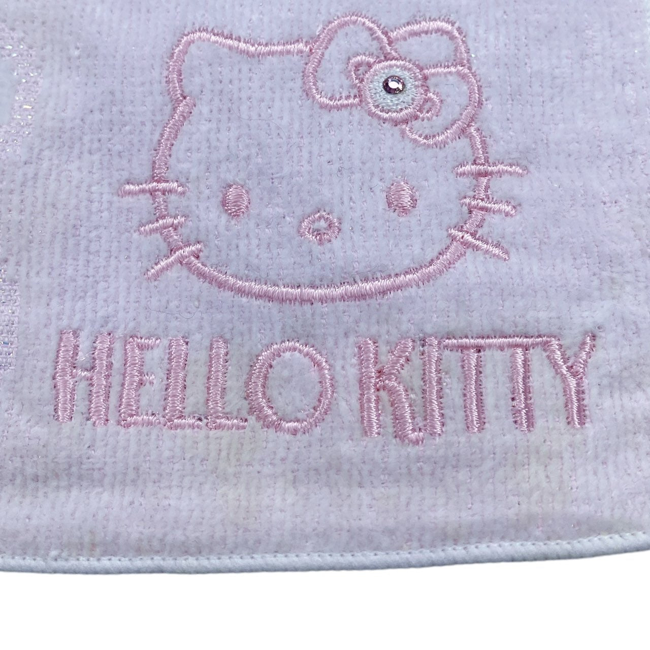2003 Sanrio Hello Kitty Face Towel - Light Pink