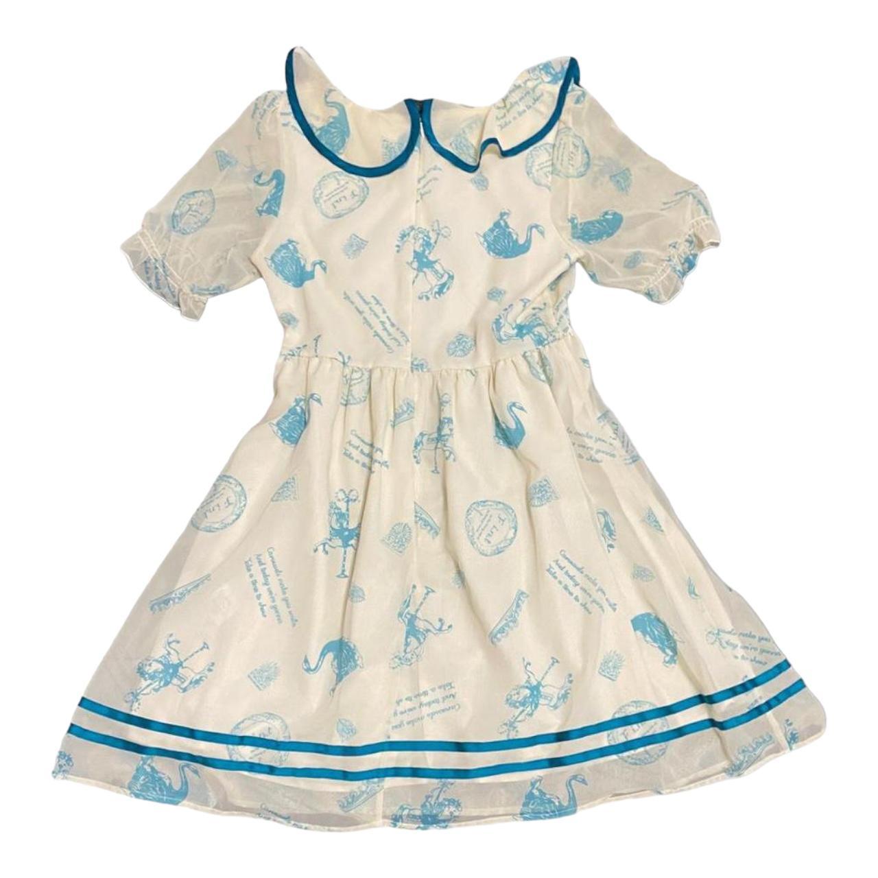 Fint Babydoll Carousel Dress Sz S