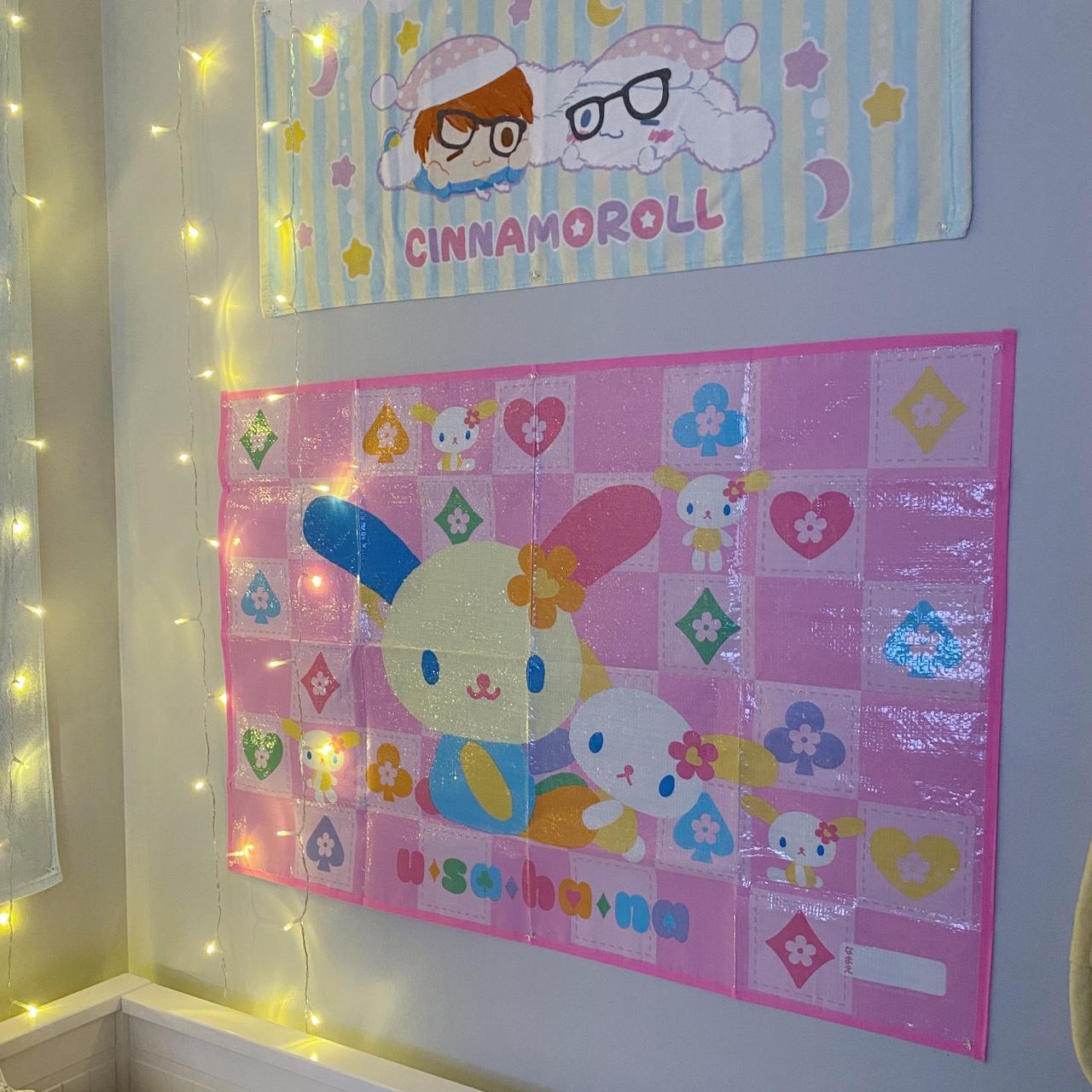 1990 Huge Sanrio Keroppi Mat Wall Decor