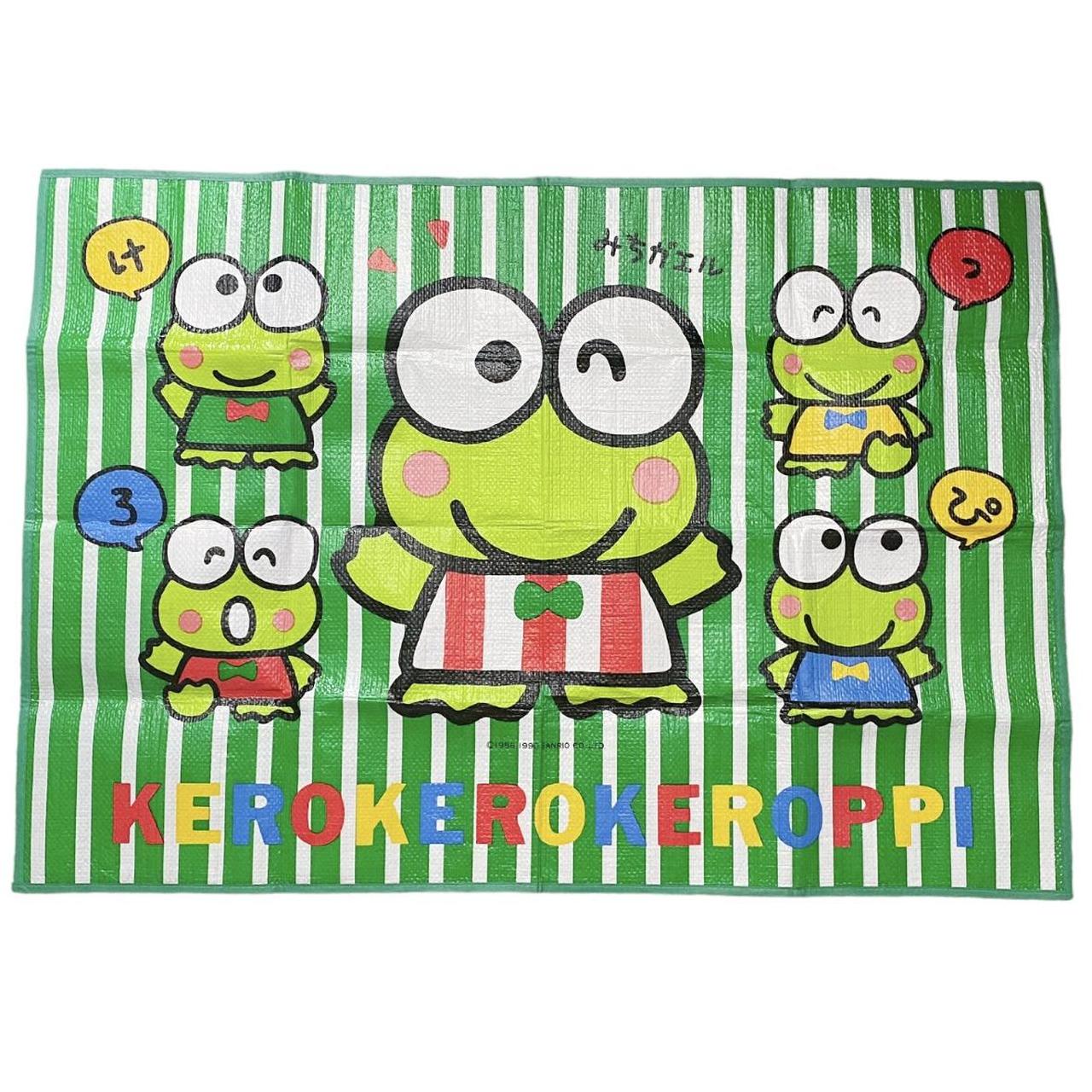 1990 Huge Sanrio Keroppi Mat Wall Decor