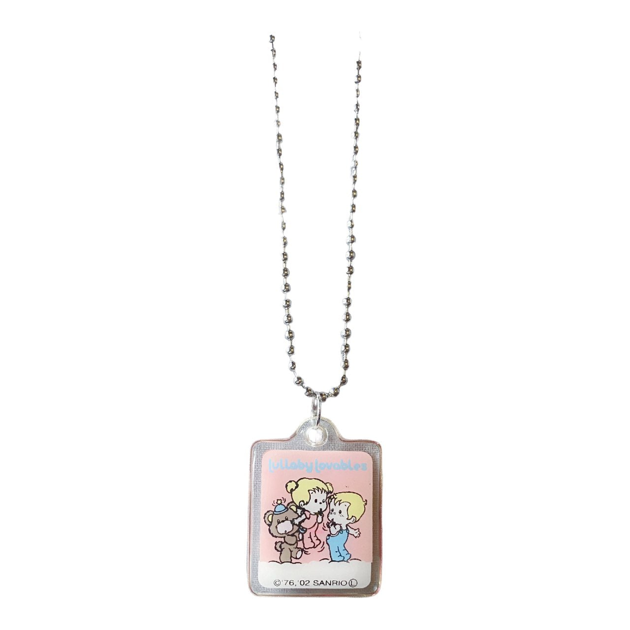 2002 Sanrio Obscure Character Pendant Necklace Lullaby Lovables