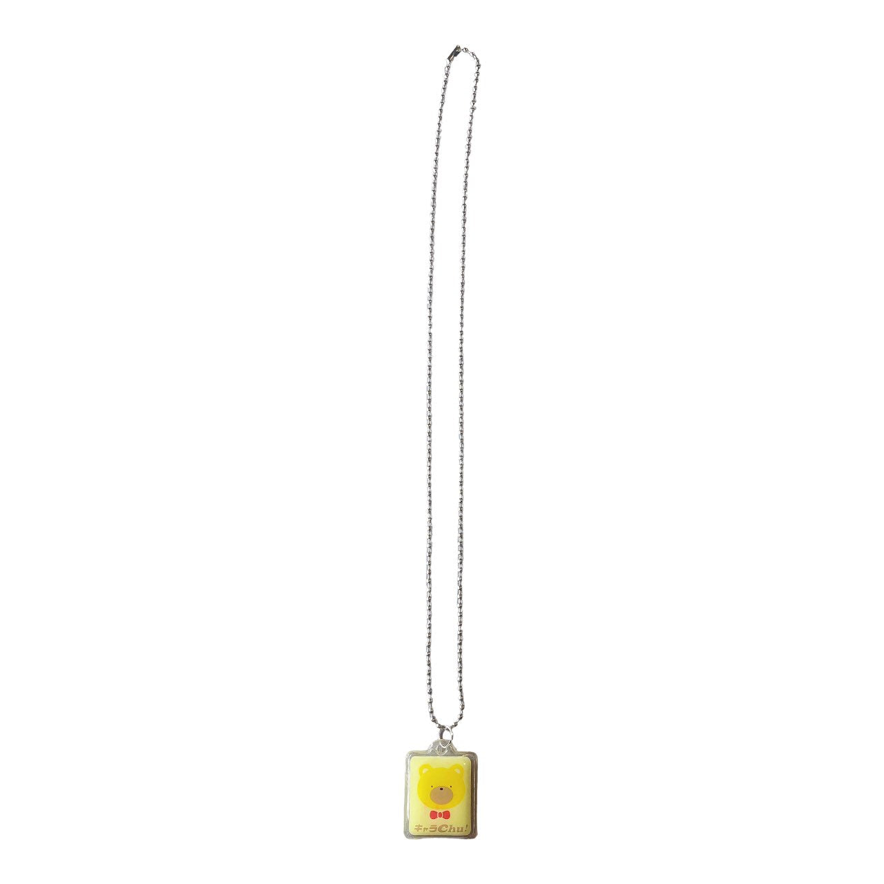 2002 Sanrio Obscure Character Pendant Necklace Howdy the Bear