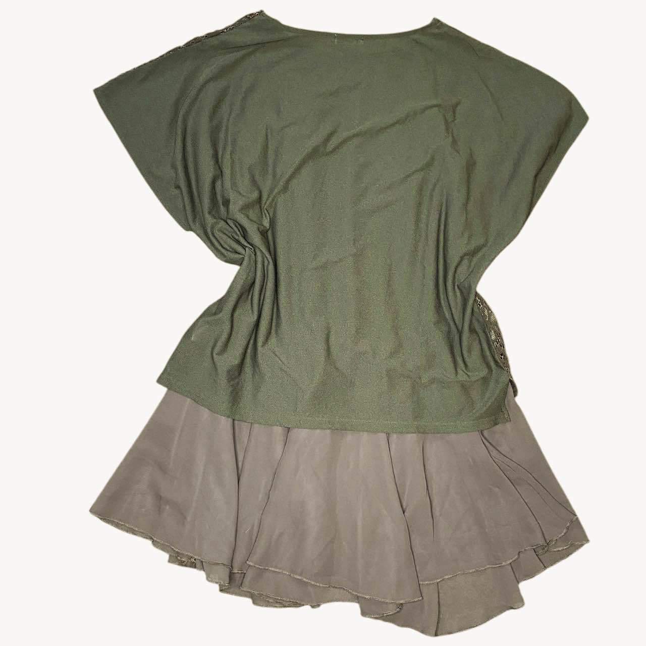 Axes Femme Mori Girl Layered Knit Fairy Top Sz M