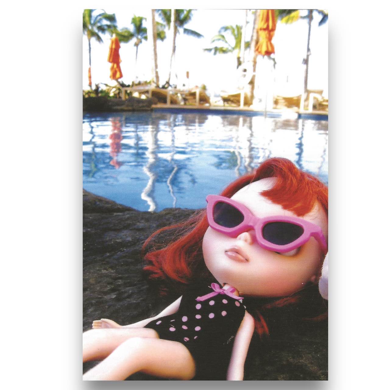 2010 Blythe Doll Art Post Card