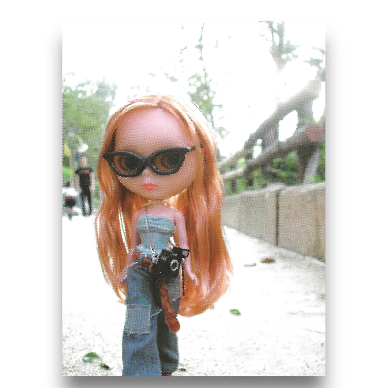 2010 Blythe Doll Art Post Card