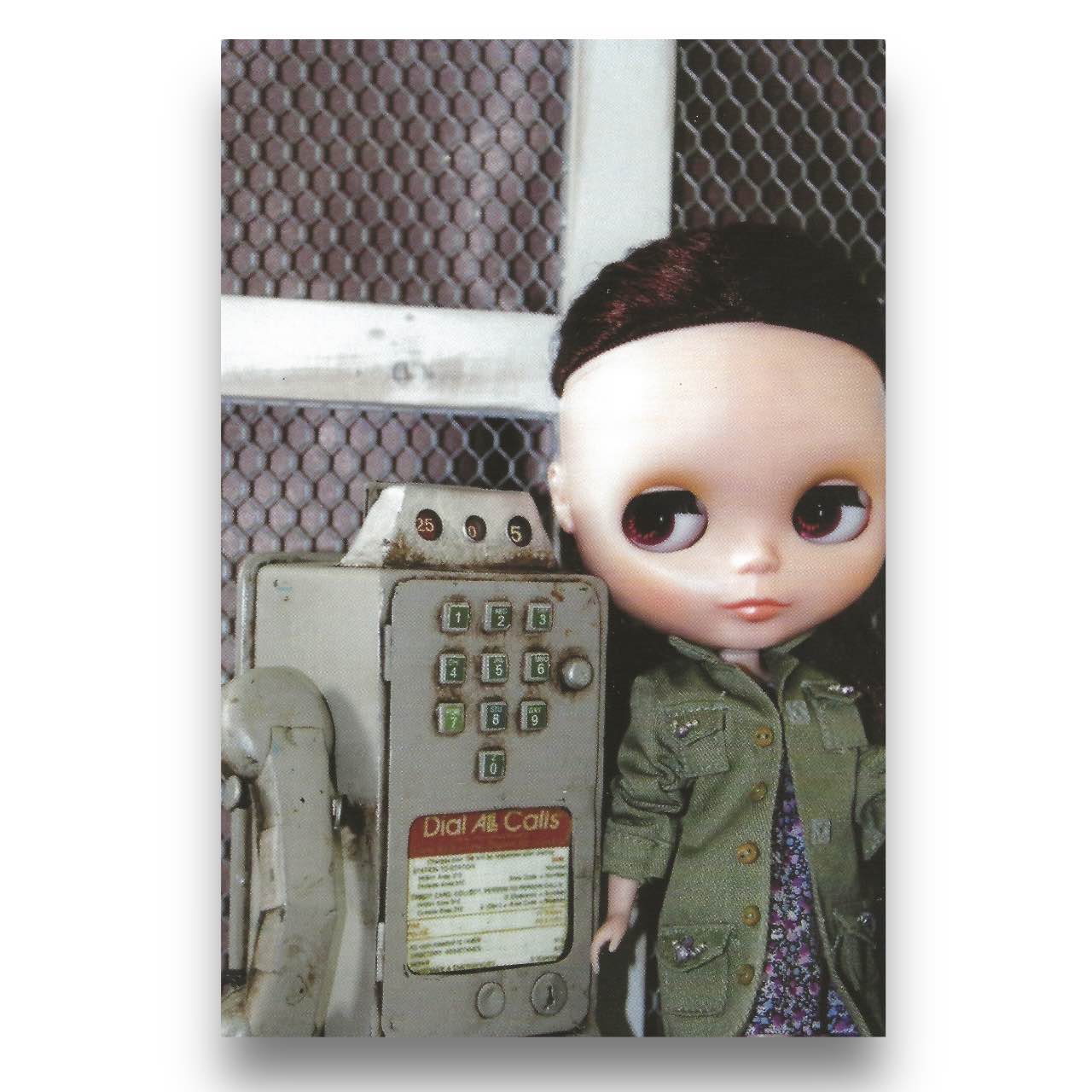 2010 Blythe Doll Art Post Card