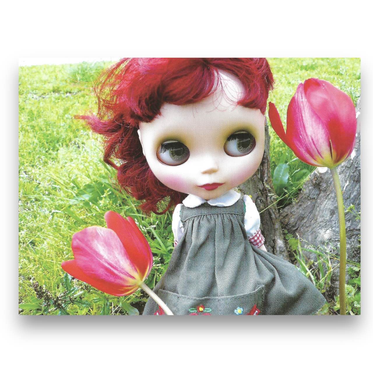2010 Blythe Doll Art Post Card