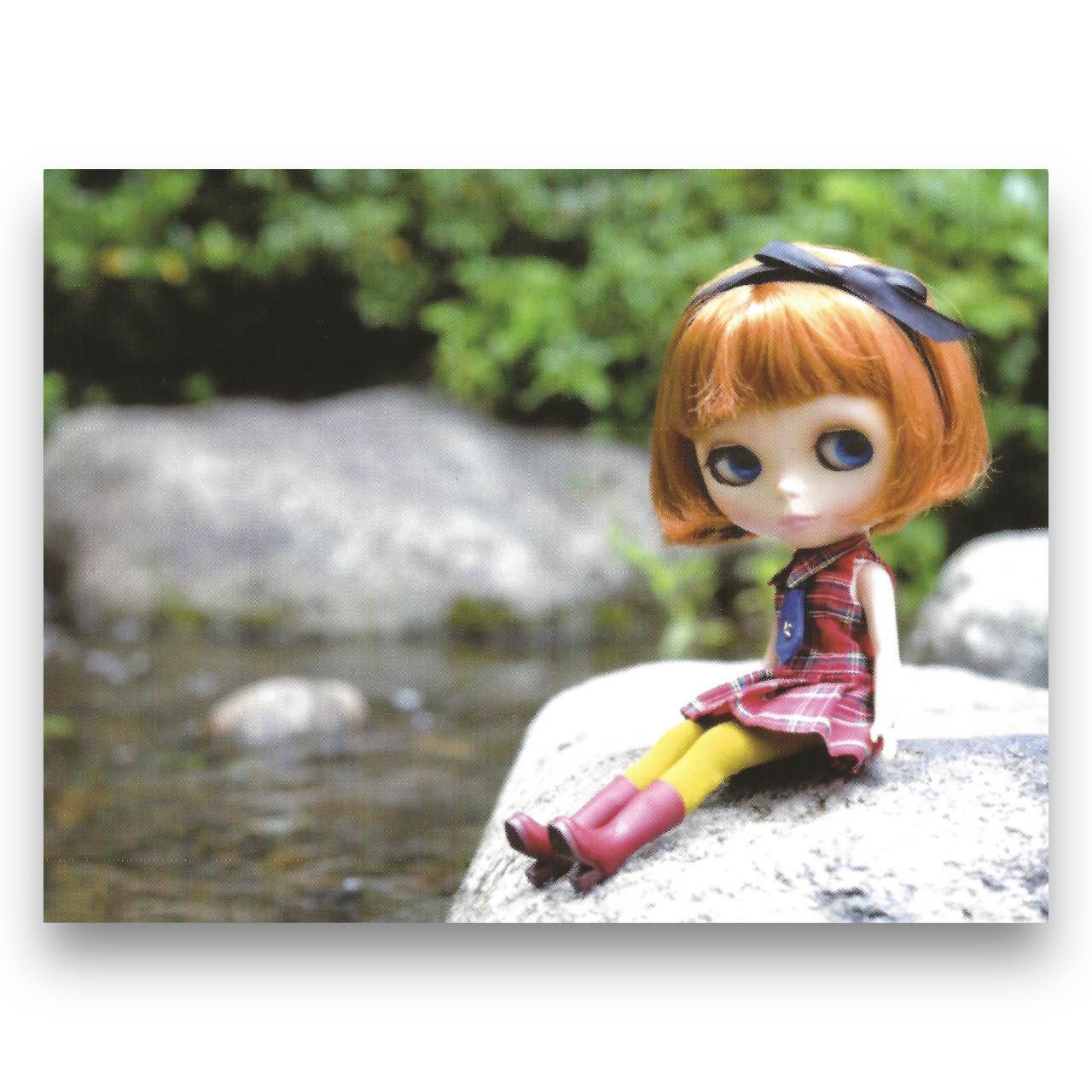 2010 Blythe Doll Art Post Card